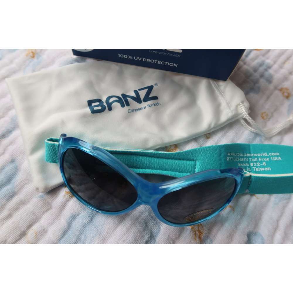 Banz Occhiali Da Sole Per Neonati 0-24 Mesi – Protezione UV400, Lenti Categoria 3, Cinghia Regolabile In Neoprene, Design Avvolgente, Certificati CE