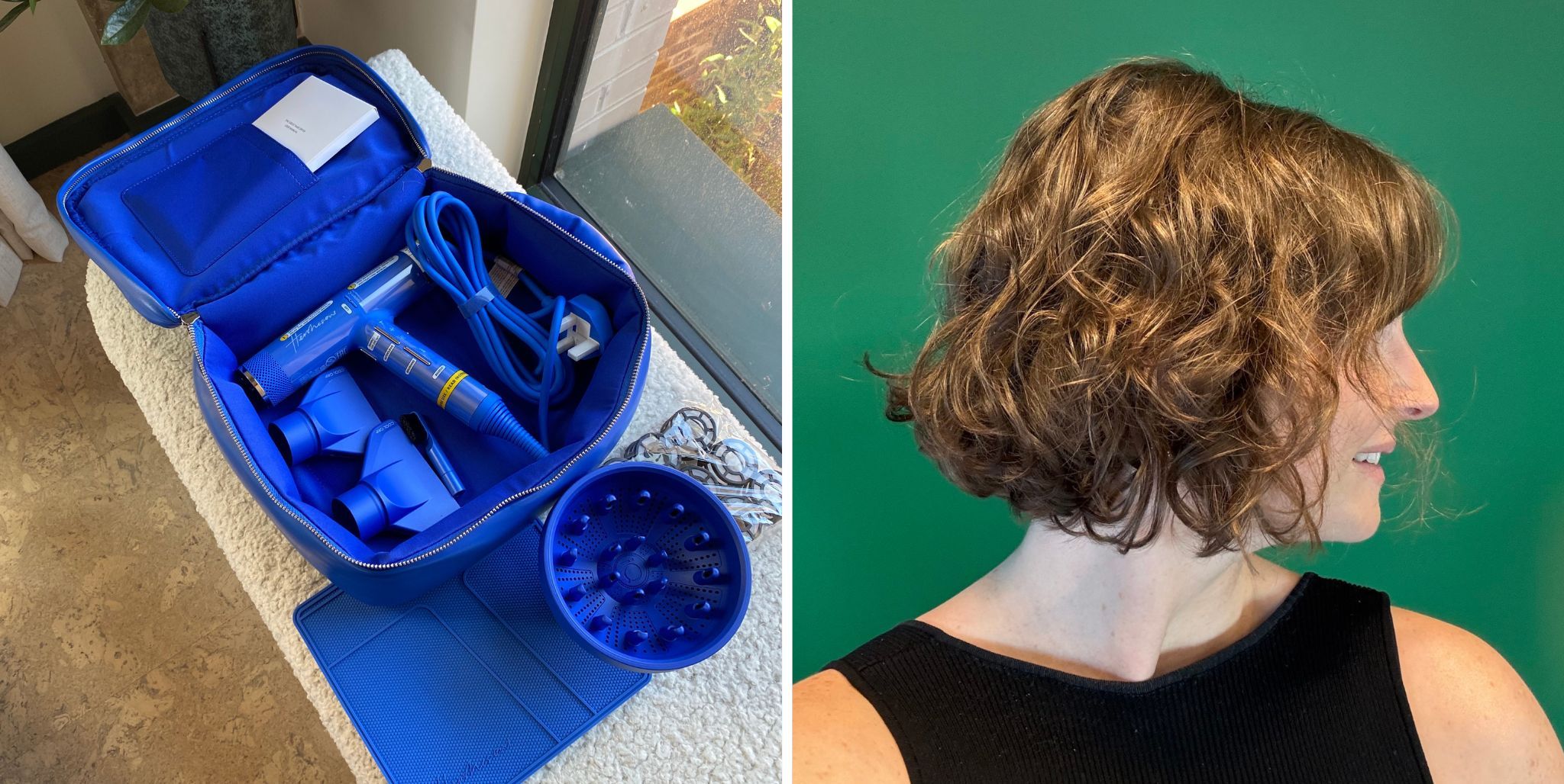 Curly Hair Sam Villa Blow Dryer Artist Series Ionic Blow Dryer