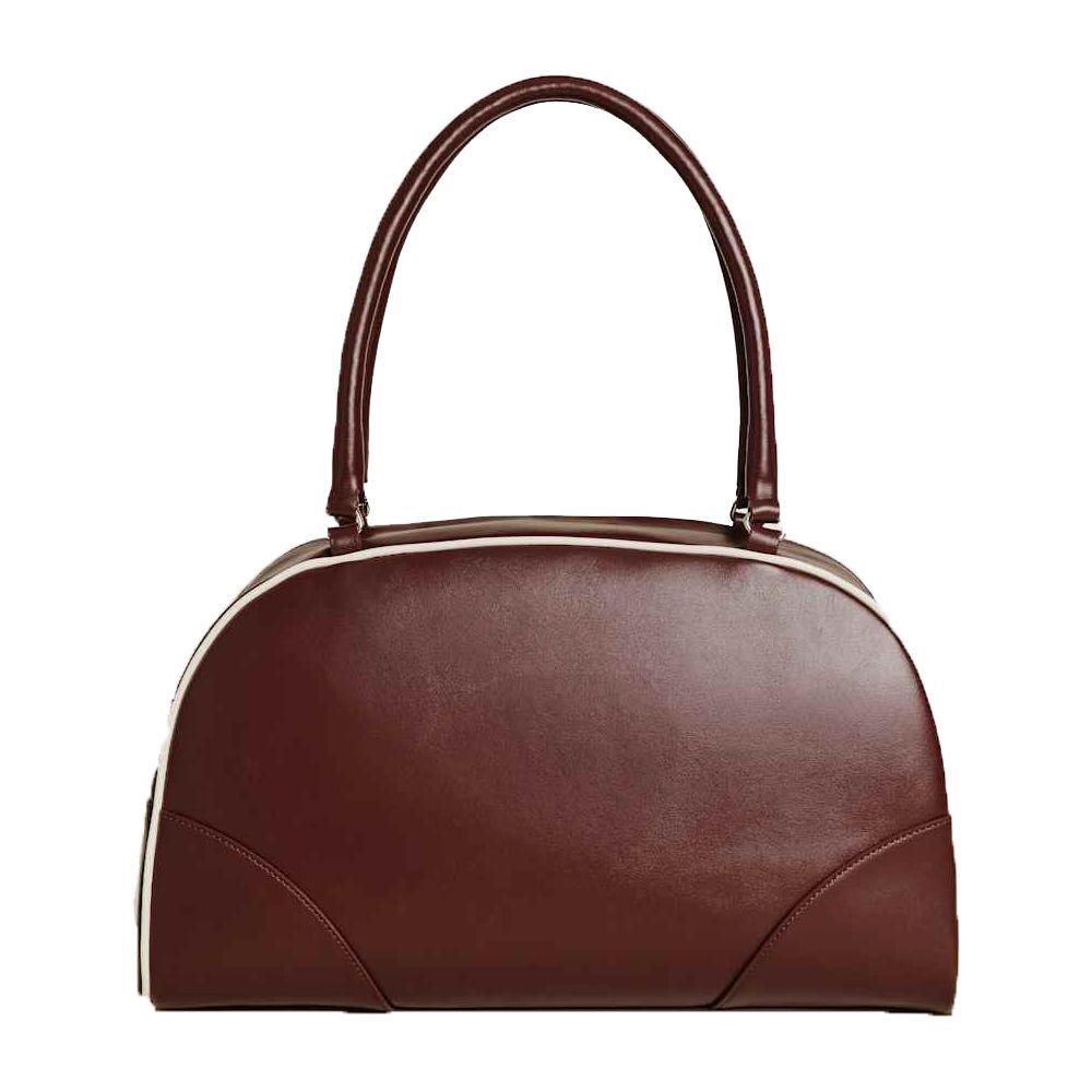 Leather Bag Prada Bowling Bag 2000 Vintage Prada 2000's Bowling Bag