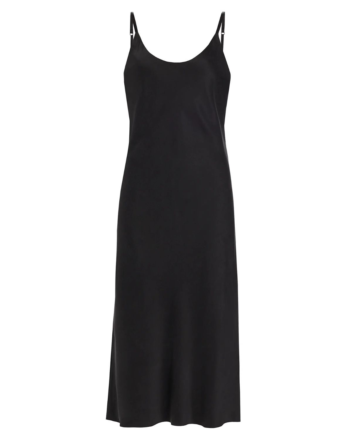 long black and white polka dot dress Lovella Black Polka Dot Maxi Dress - US 6 main image 1