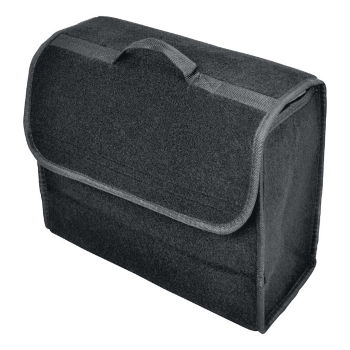 Organizer bagagliaio auto nero 68L con pellicola isolante