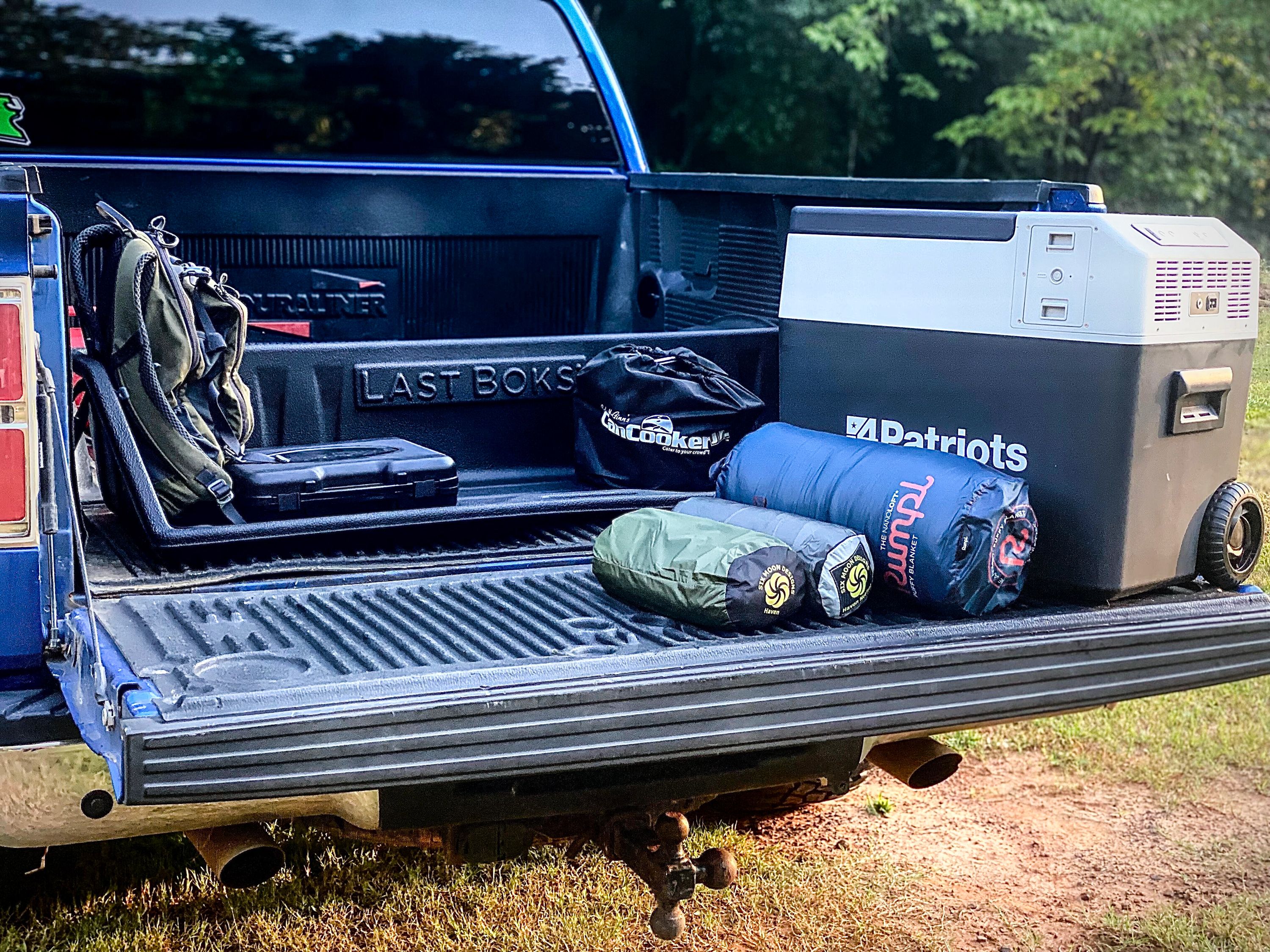 PLNO 56 Quart Aluminum Truck Bed Storage Box - Lockable & Hard Cover