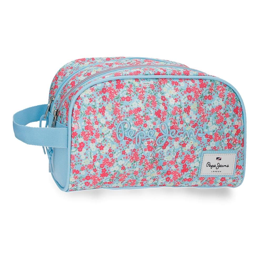 Borsa A Tracolla Pepe Jeans Jana - Beauty Case Organizzata Con Scomparto Per Laptop 15.6", Poliestere Ed Ecopelle