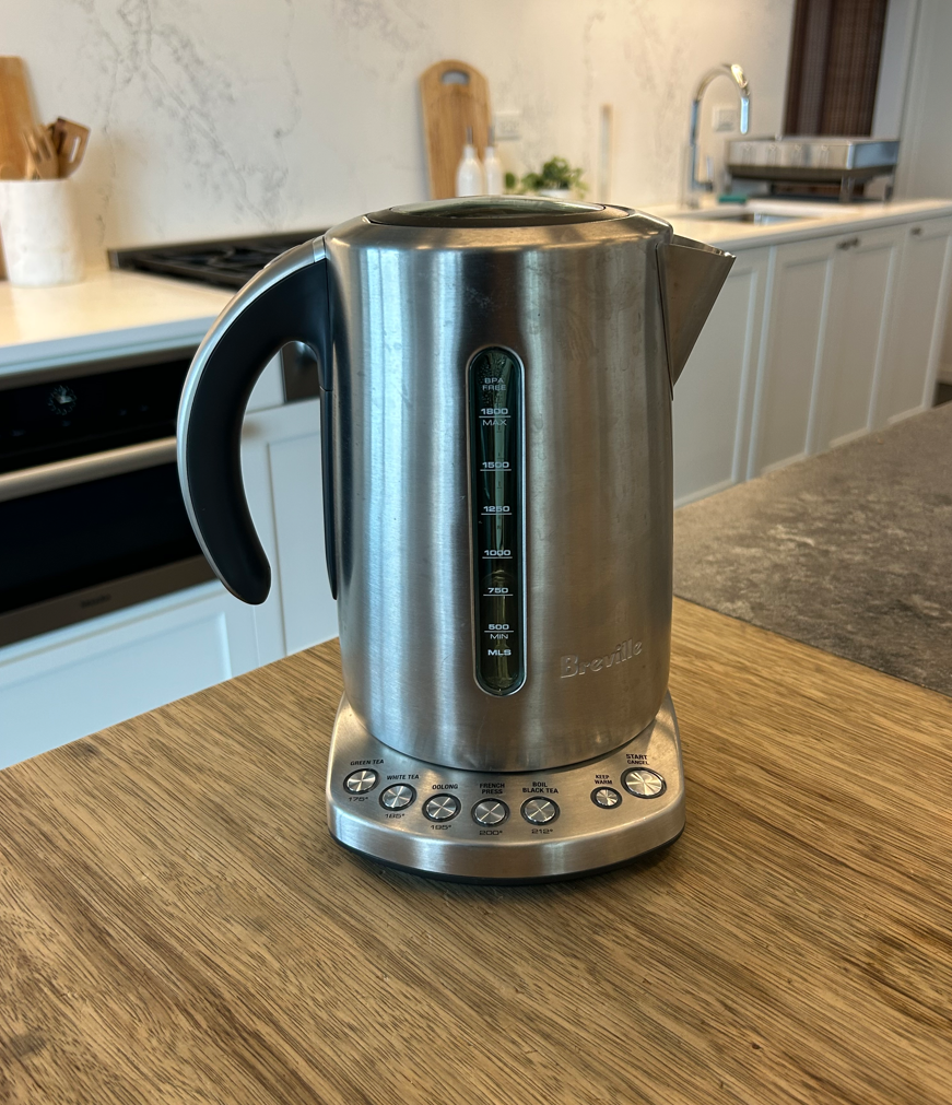 pretty electric tea kettle