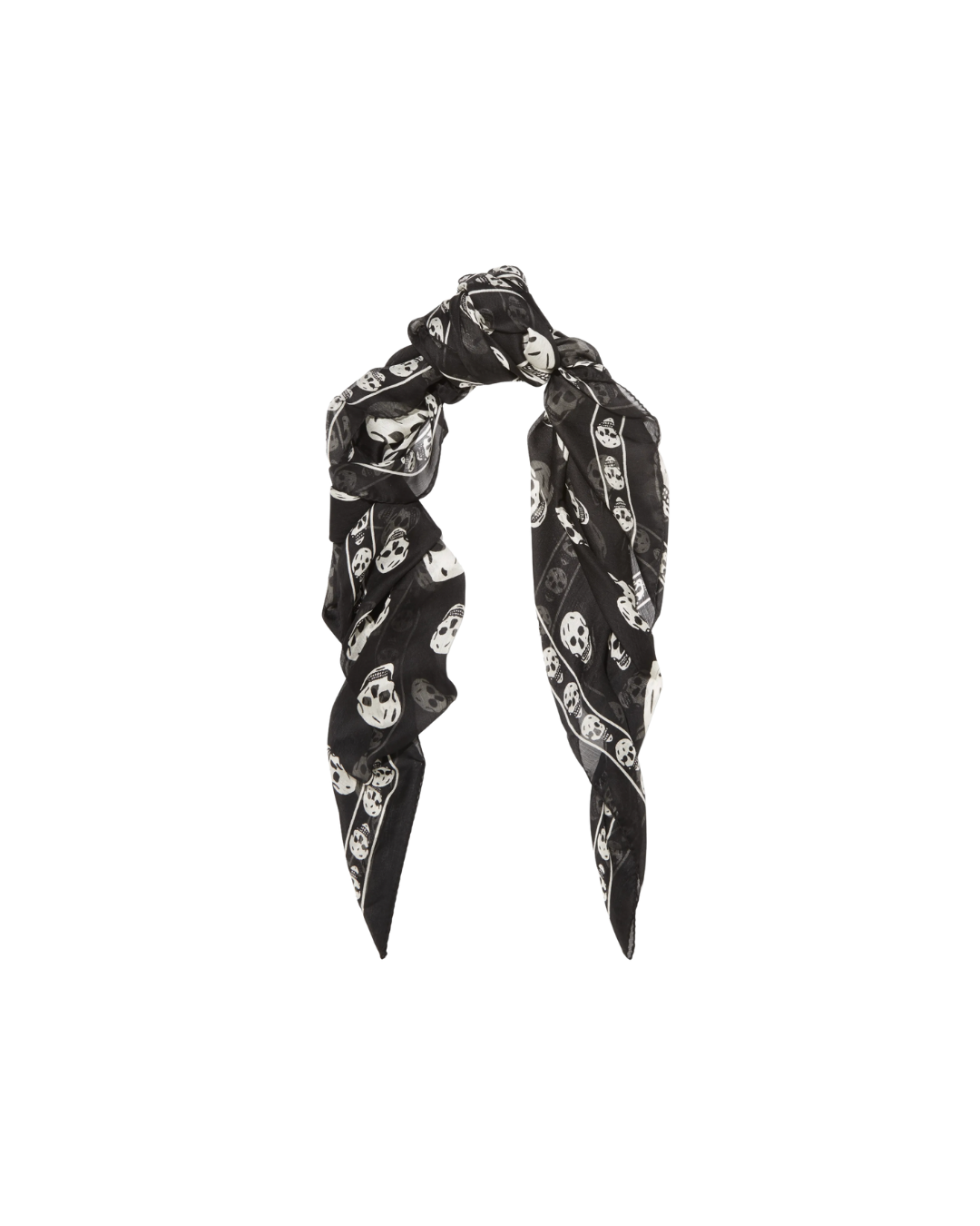 It's official: Alexander McQueen's skull scarf is back, 20 years later