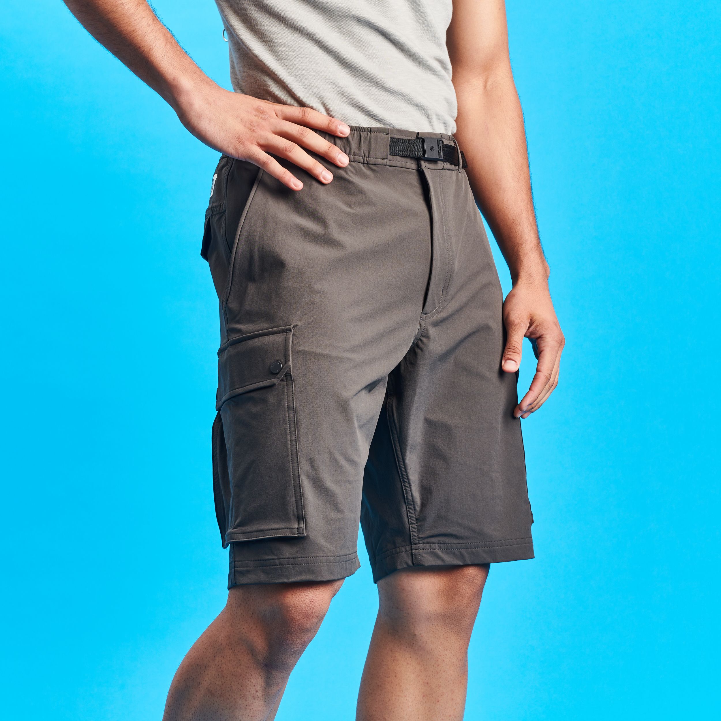 Wrangler Authentics Pantaloncini Cargo Uomo, Comfort E Performance, Tessuto Flessibile, Colore Fallen Rock, Taglia 40 - 3
