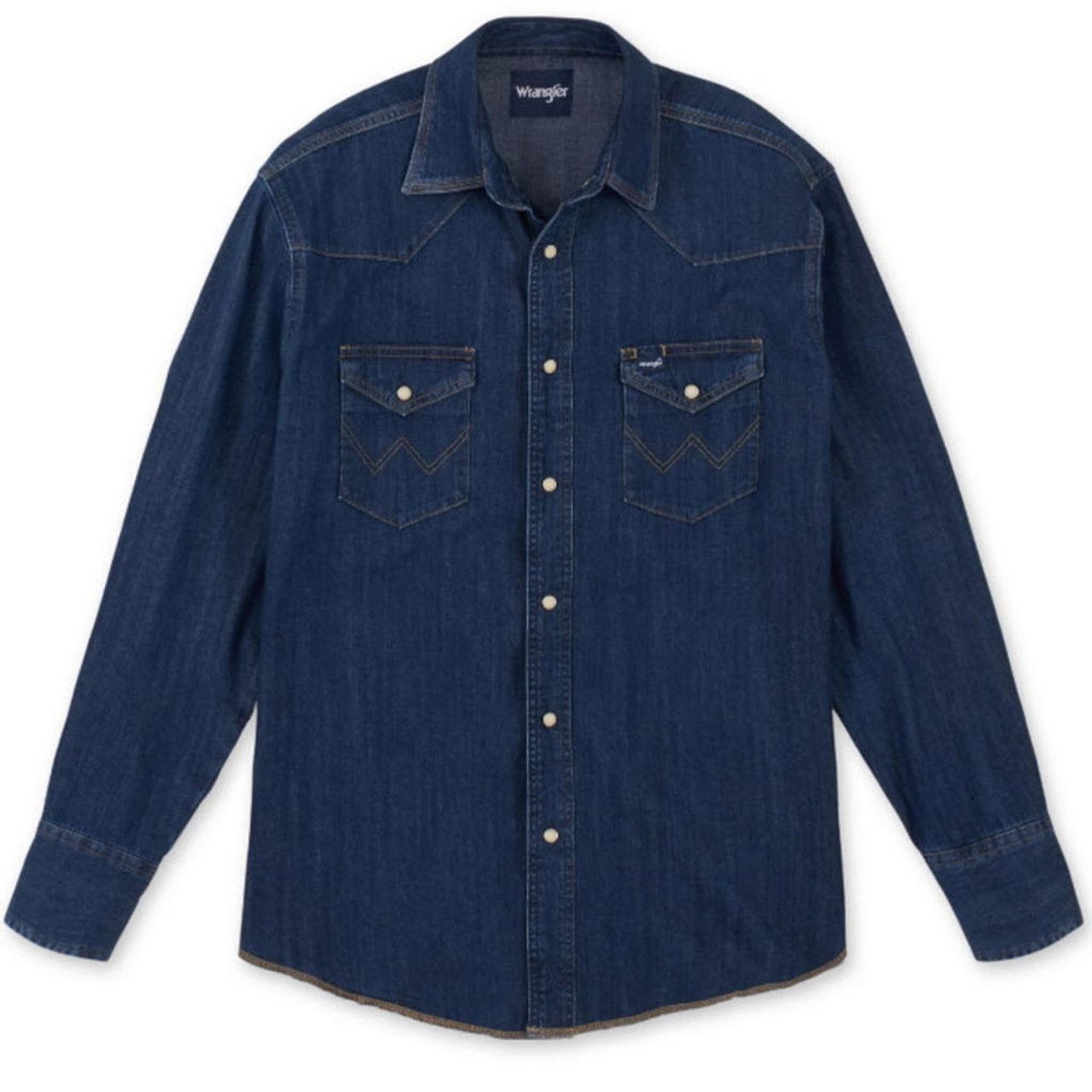 【DEARMINE】Bella Western Denim Shirt DEARMINE】Bella Western Denim Shirt