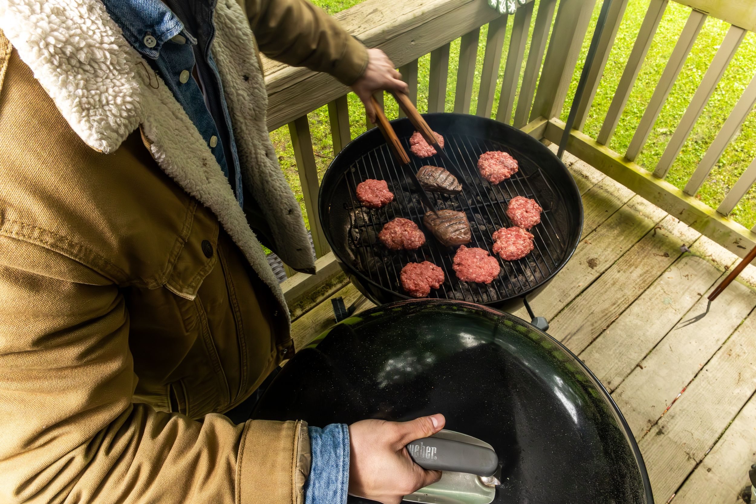 Griddle Best Way To Charcoal Grill Burgers We Reviewed Weber Grills