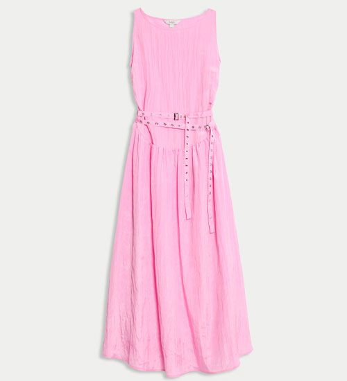 This stylish M&S belted dress flatters every figure