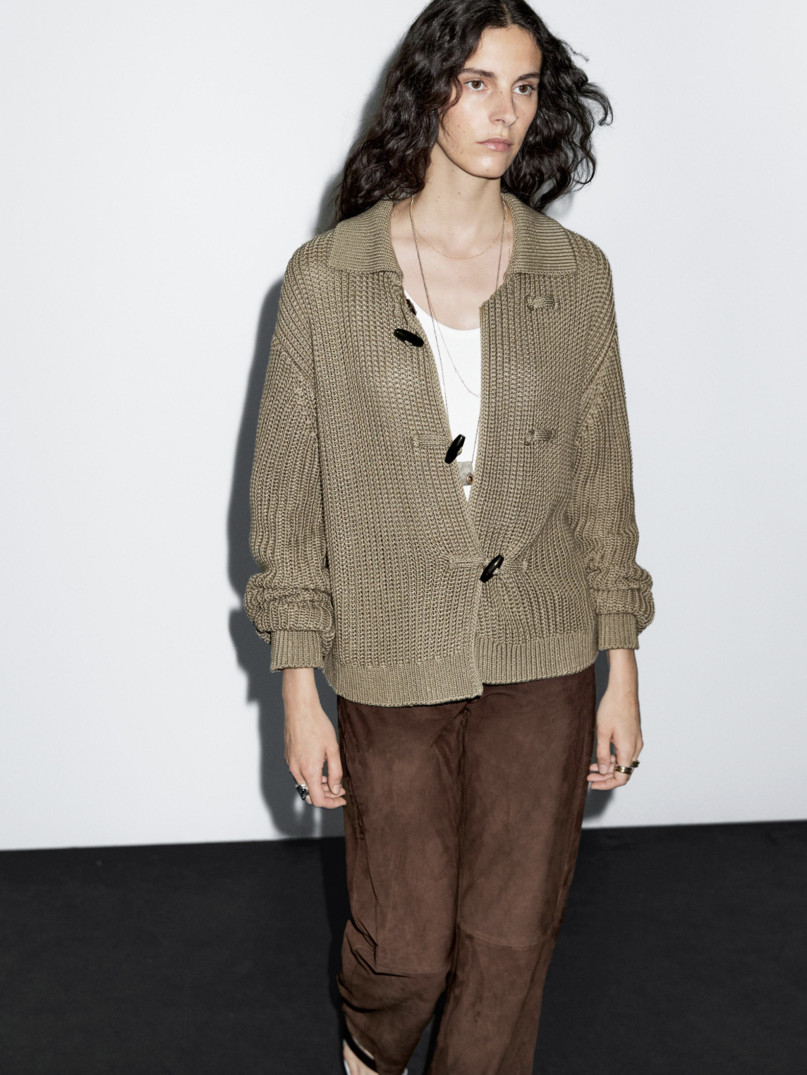 Green Coat Sainsbury's Coats Sale Tailored Coat Coatigan - Main Image