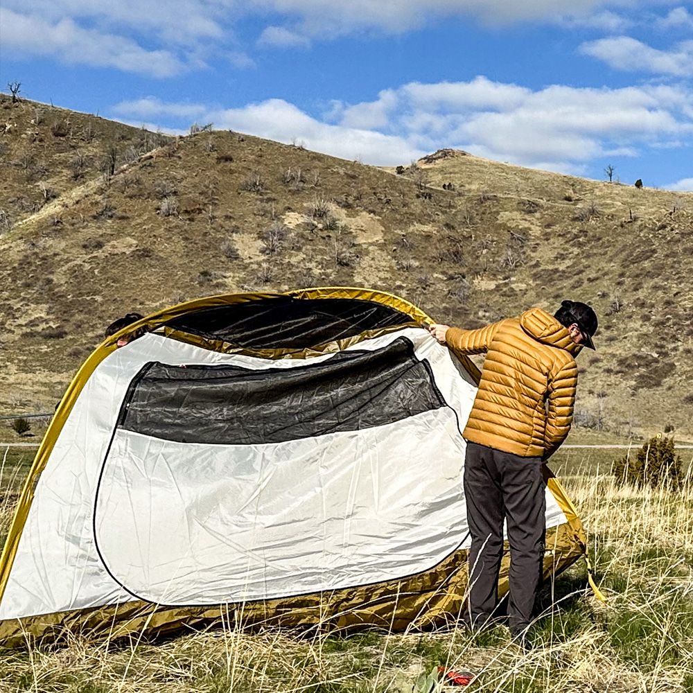 best blackout tent 10 Persons With Porch Länge (Höhe 200cm):450 cm Hilleberg Nallo 3 GT 07PTR001-24X30-11.V1 its ensured to provide