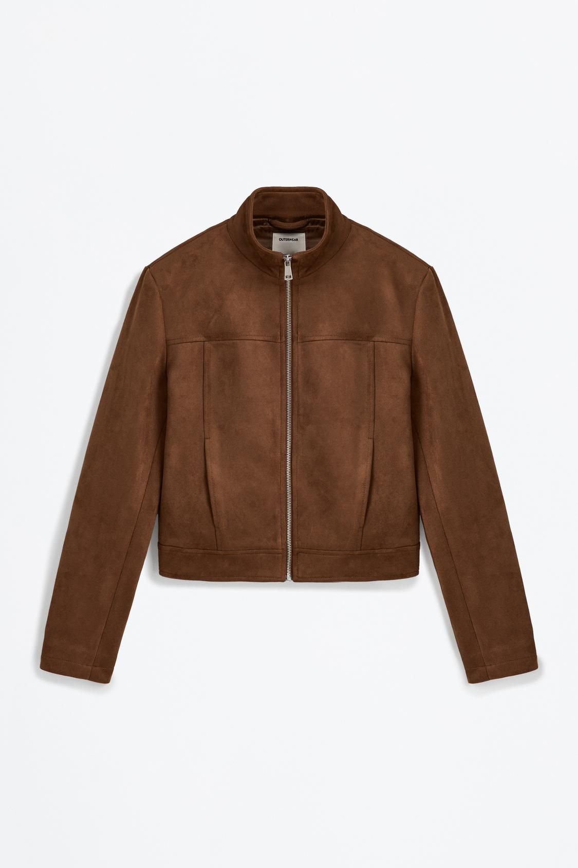 Lefties Cazadora Cuero Rebajas Las Chaquetas De Ante De Lefties