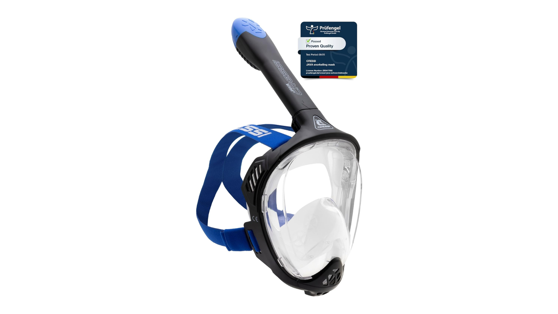 Maschera Da Snorkeling Seaview 180 | Completa Con Compensazione Pressione, Per Adulti, Visione 180&deg;, Anti-Appannante