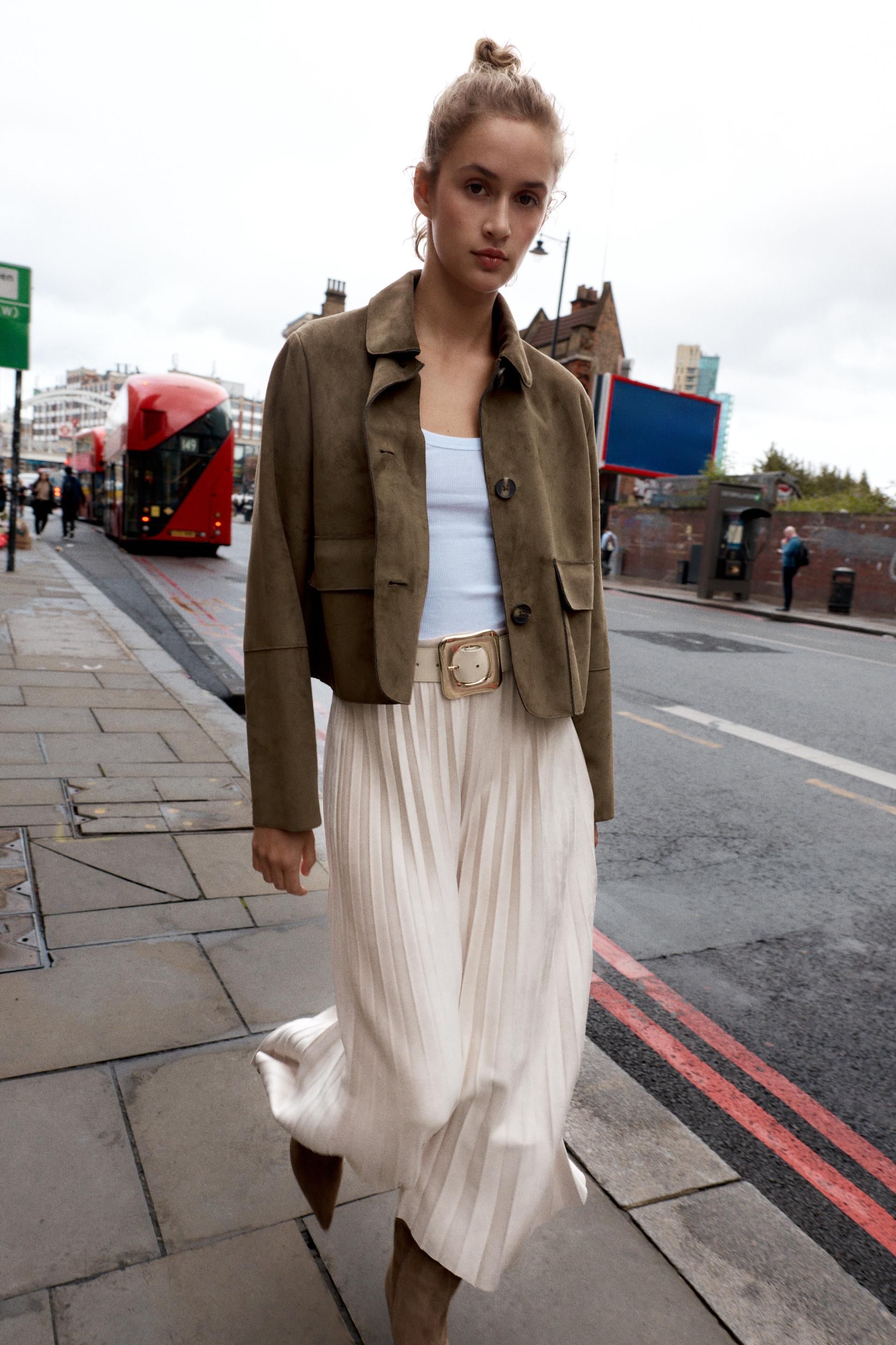 Moda Falda Vuelo Zara Falda Larga Falda Lentejuelas Zara 2021