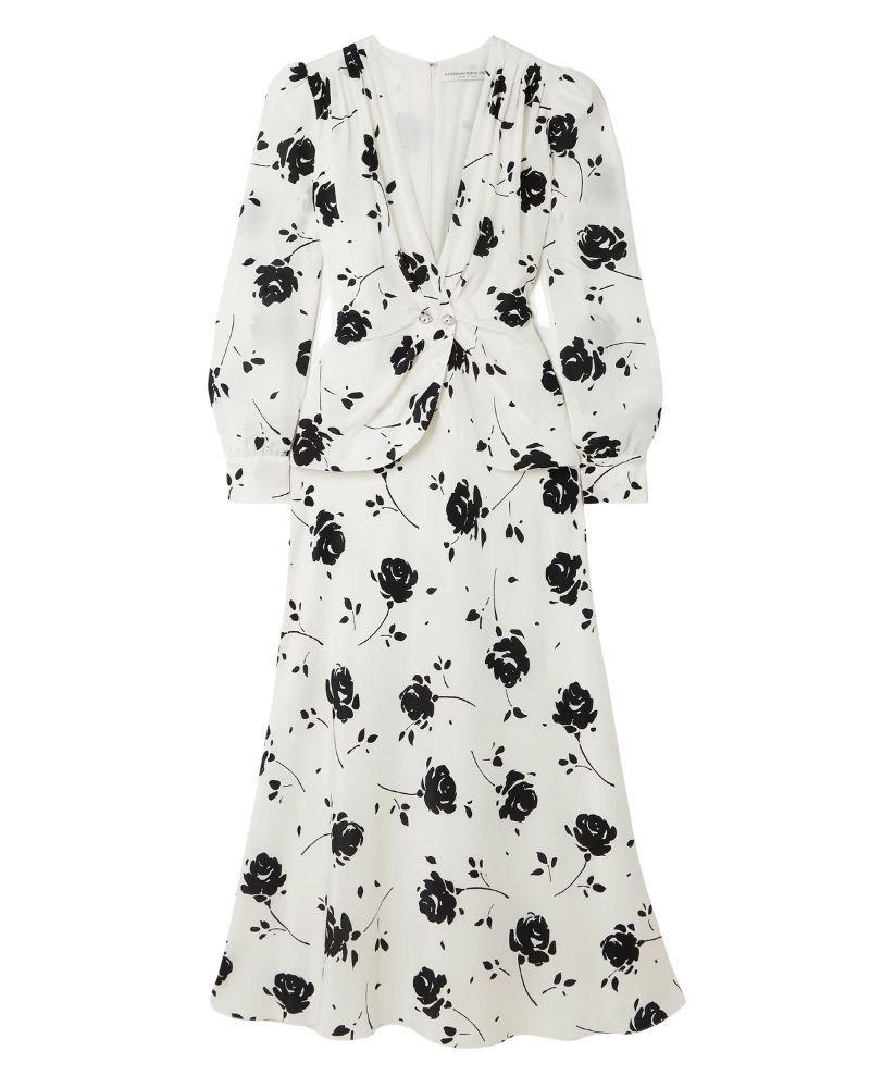 princess of wales midi dress Kate Middleton Wears Floral Veronica Beard Dress to Announce She's  Cancer-Free