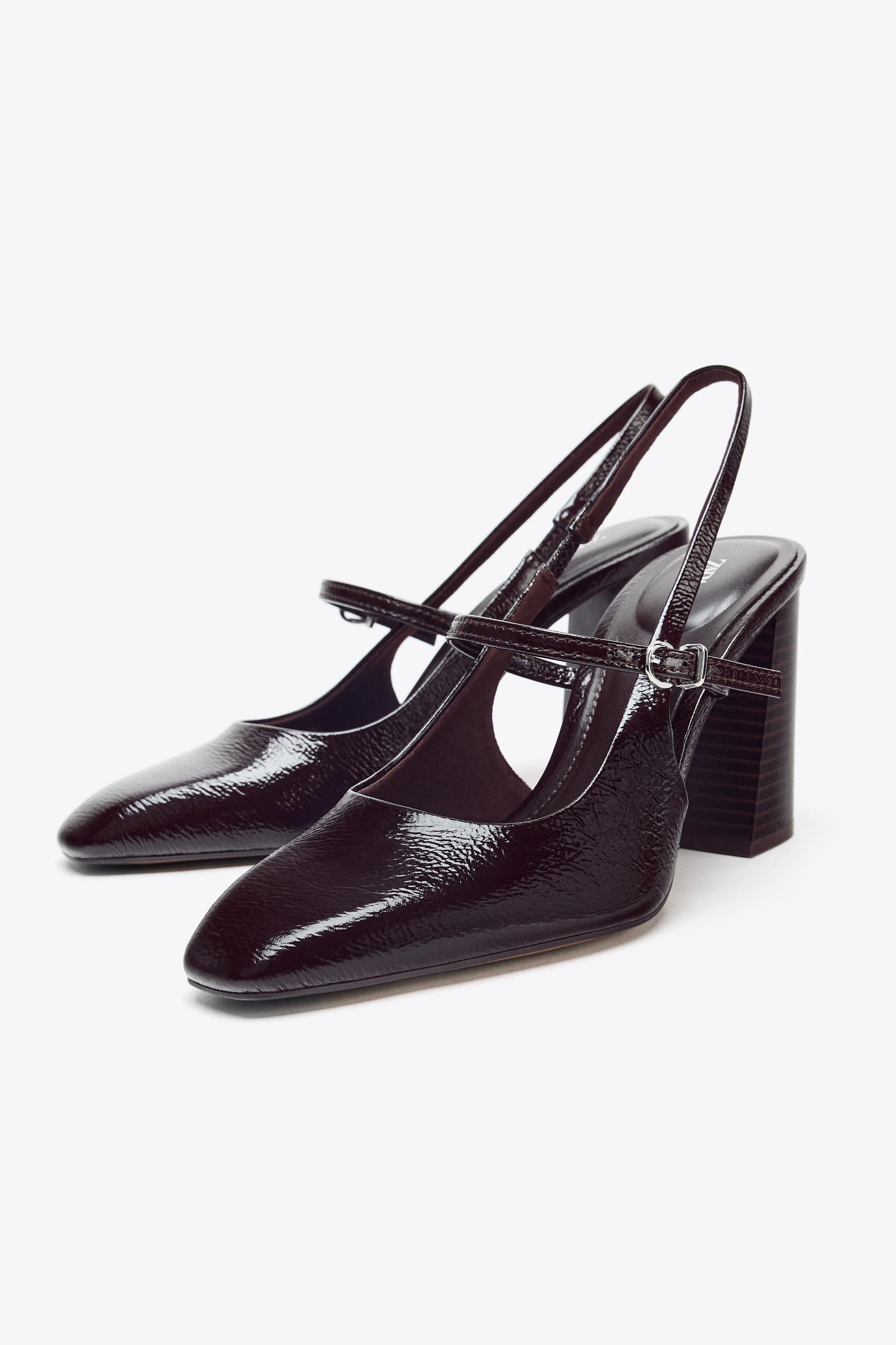 Los zapatos de tacón cómodo de Beatriz de York que están en Zara y