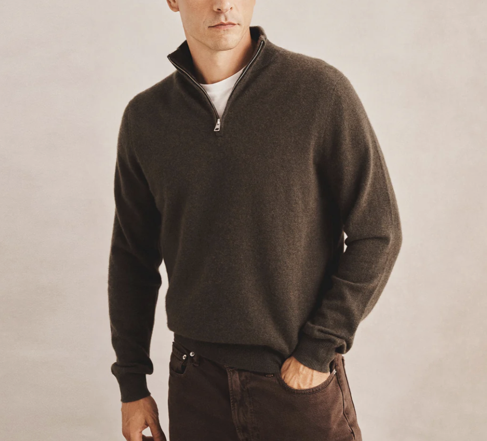 Best Men's Quarter-Zip Sweaters, Tested by Esquire Editors
