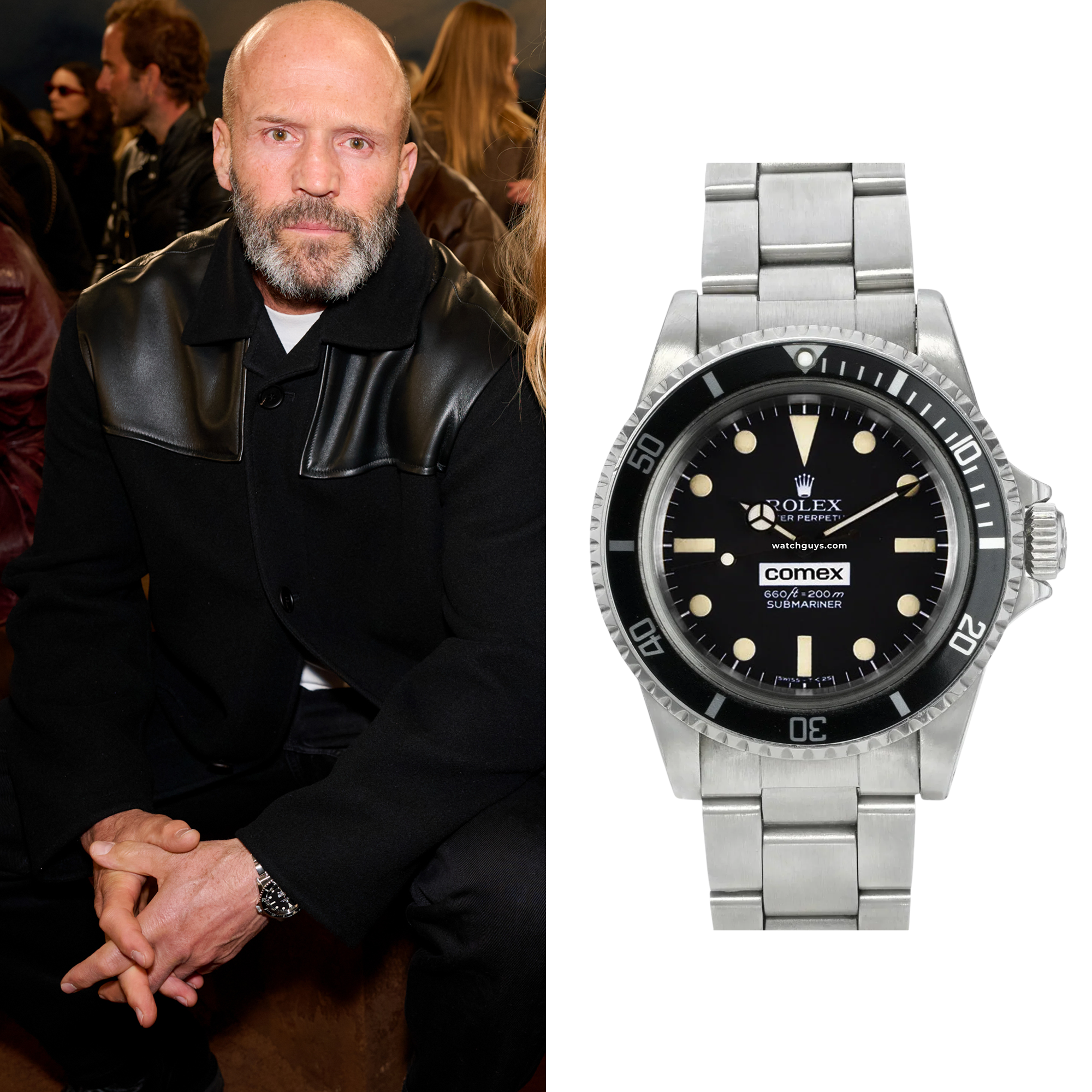 Jason Statham Is an Under-the-Radar Watch King (With the Vintage