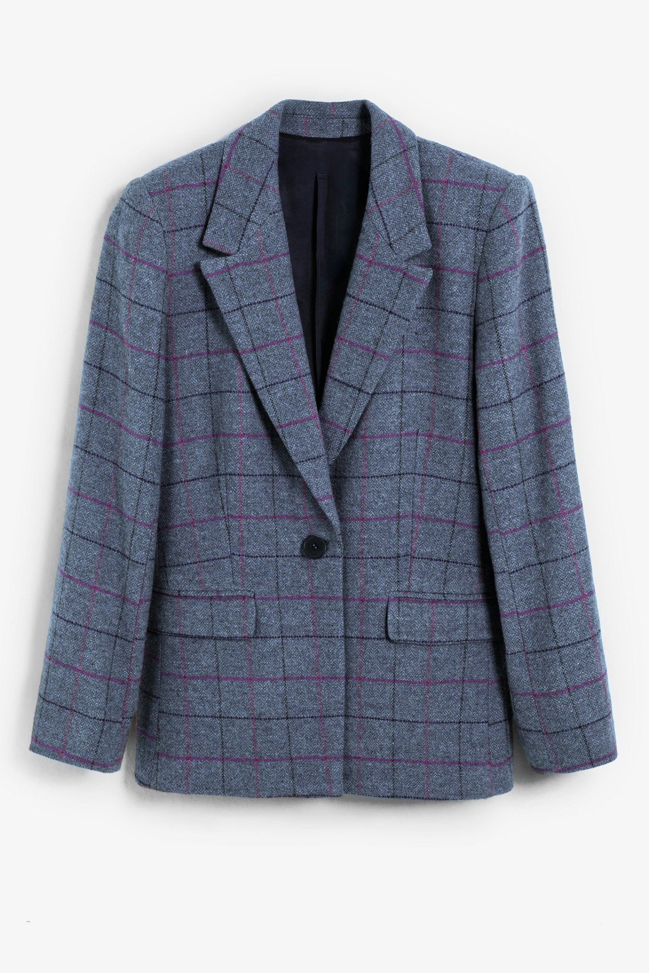 Blazer de cuadros: la inversión que soluciona tus looks de otoño