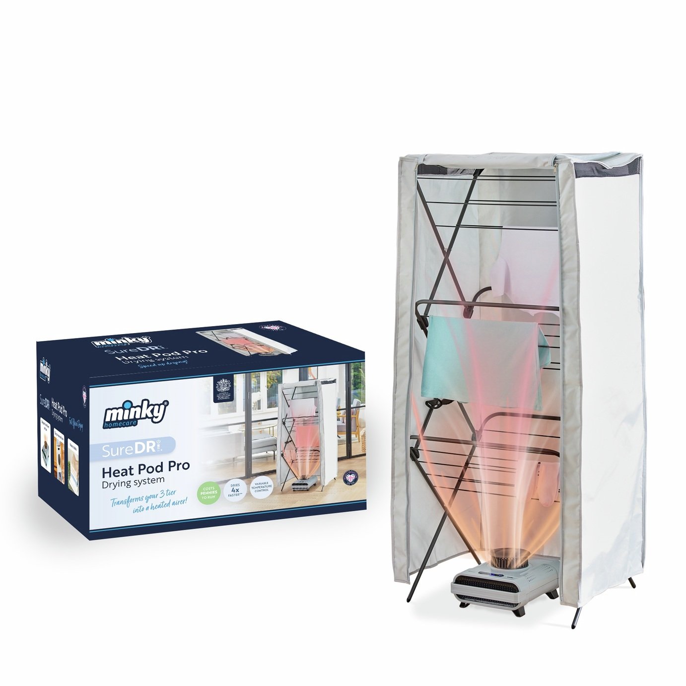 15 best heated clothes airers to save energy 2025 UK