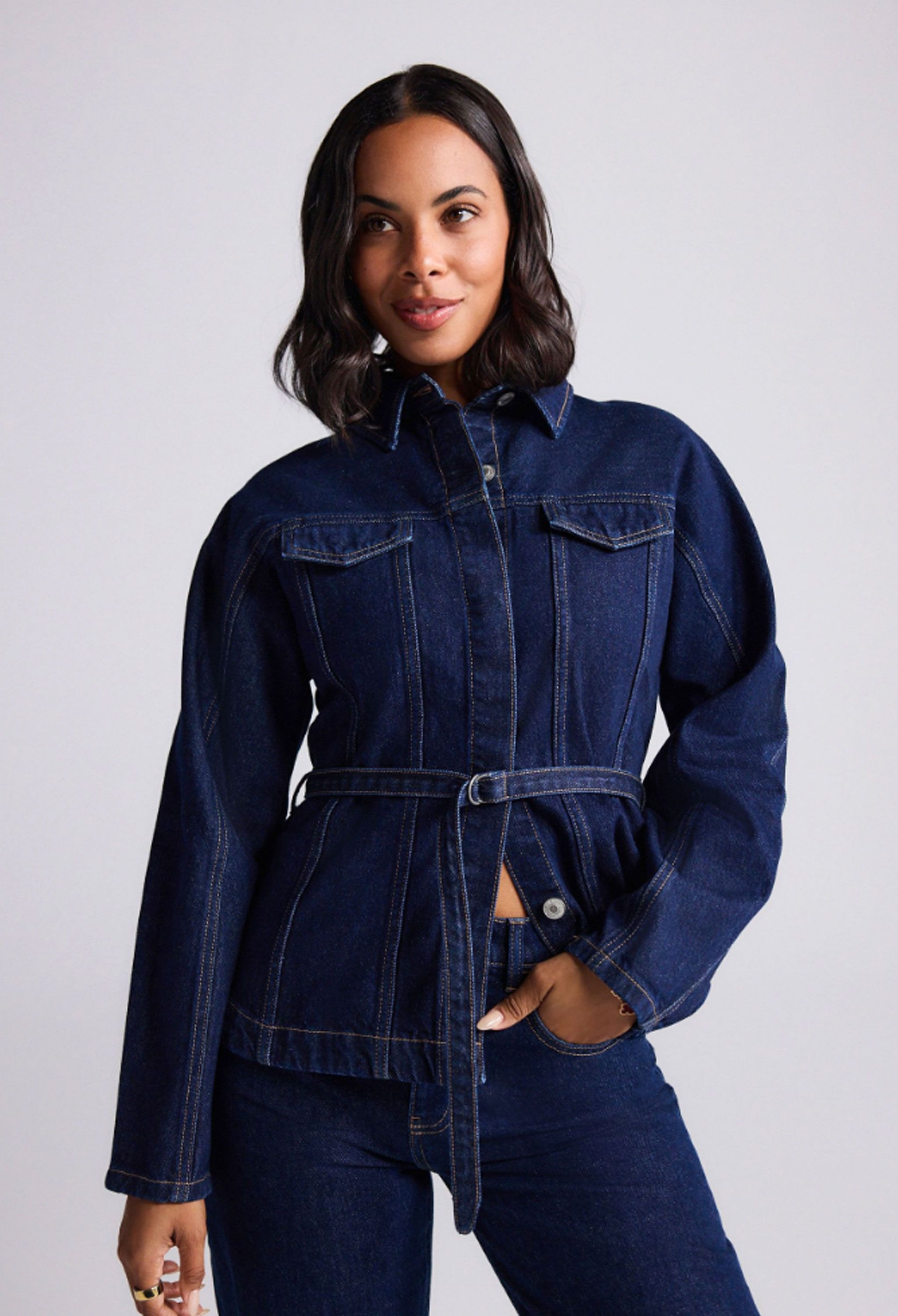 Rochelle Humes' chic £42 jumper dress from Next is the perfect