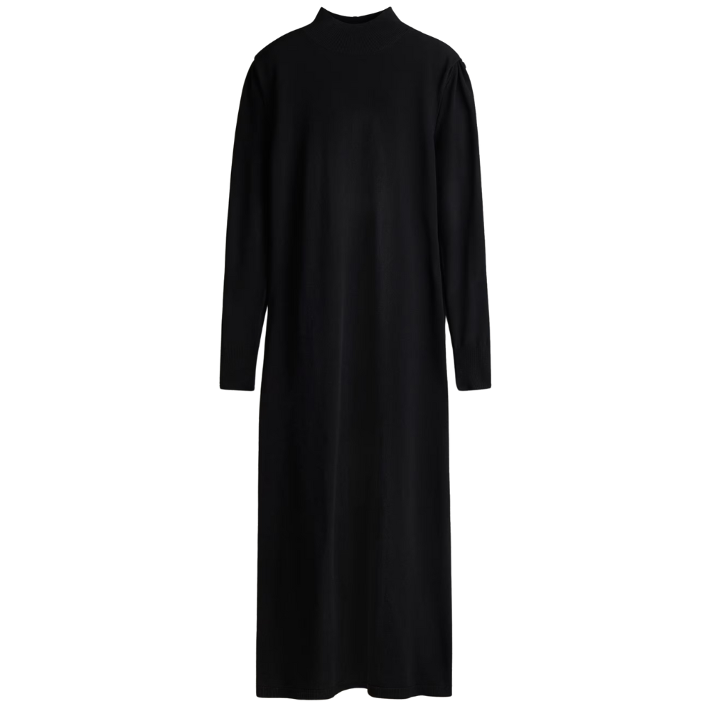 Déze jurk-laars combinatie is alles wat je deze winter wil dragen