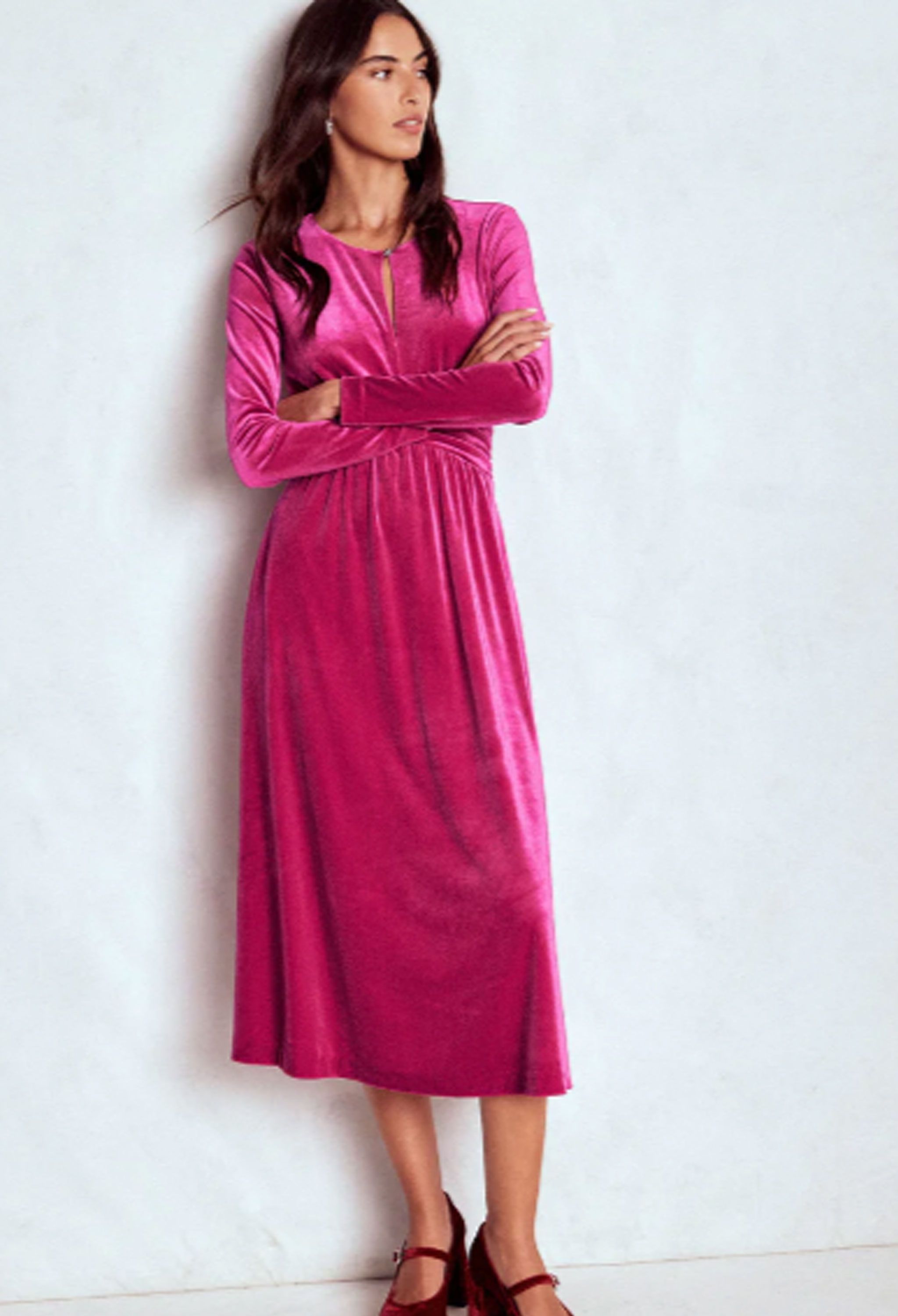 white dresser drawers Noak White Walnut Dresser - 6 Drawer