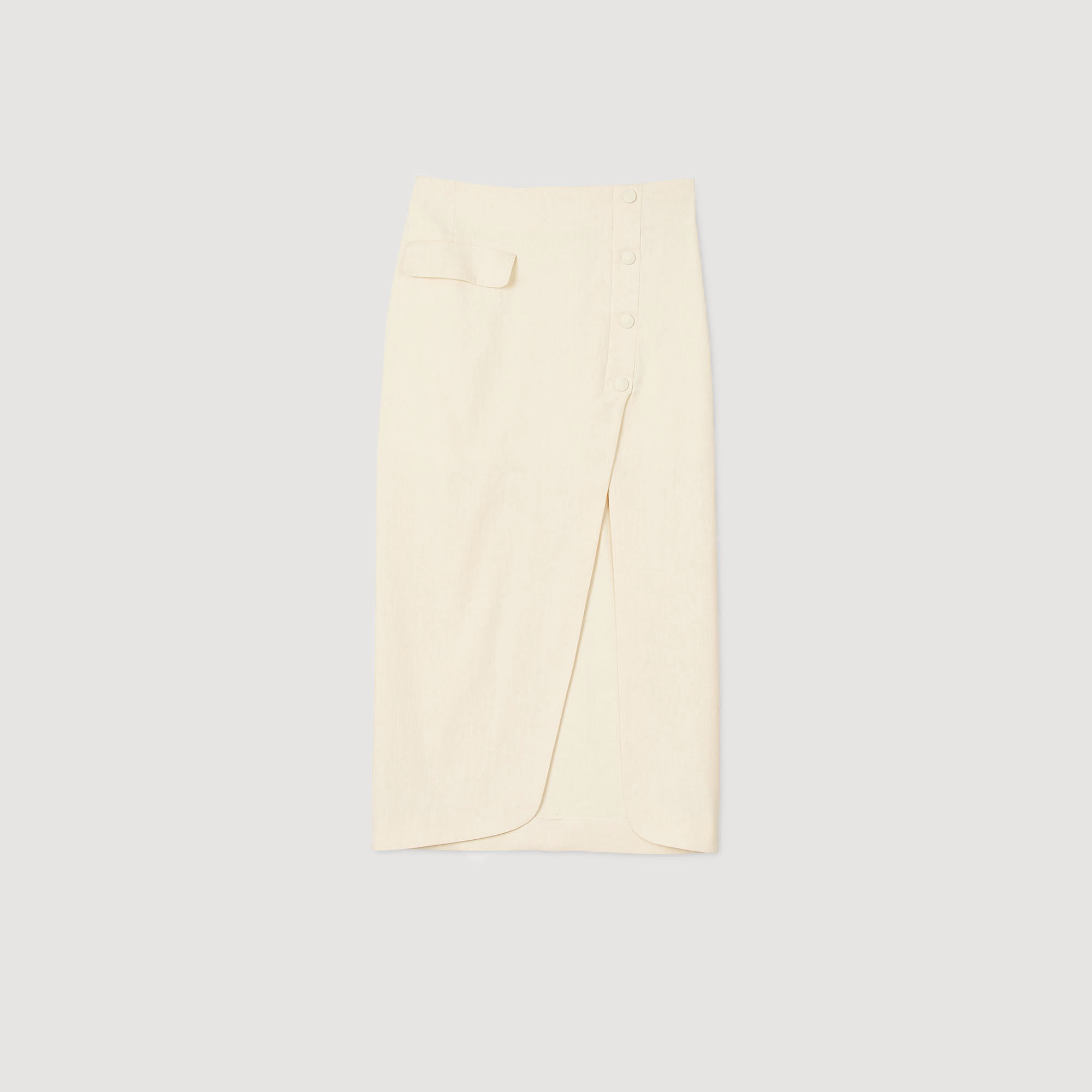 La gonna midi di Caterina Balivo, tendenza Autunno Inverno 2025