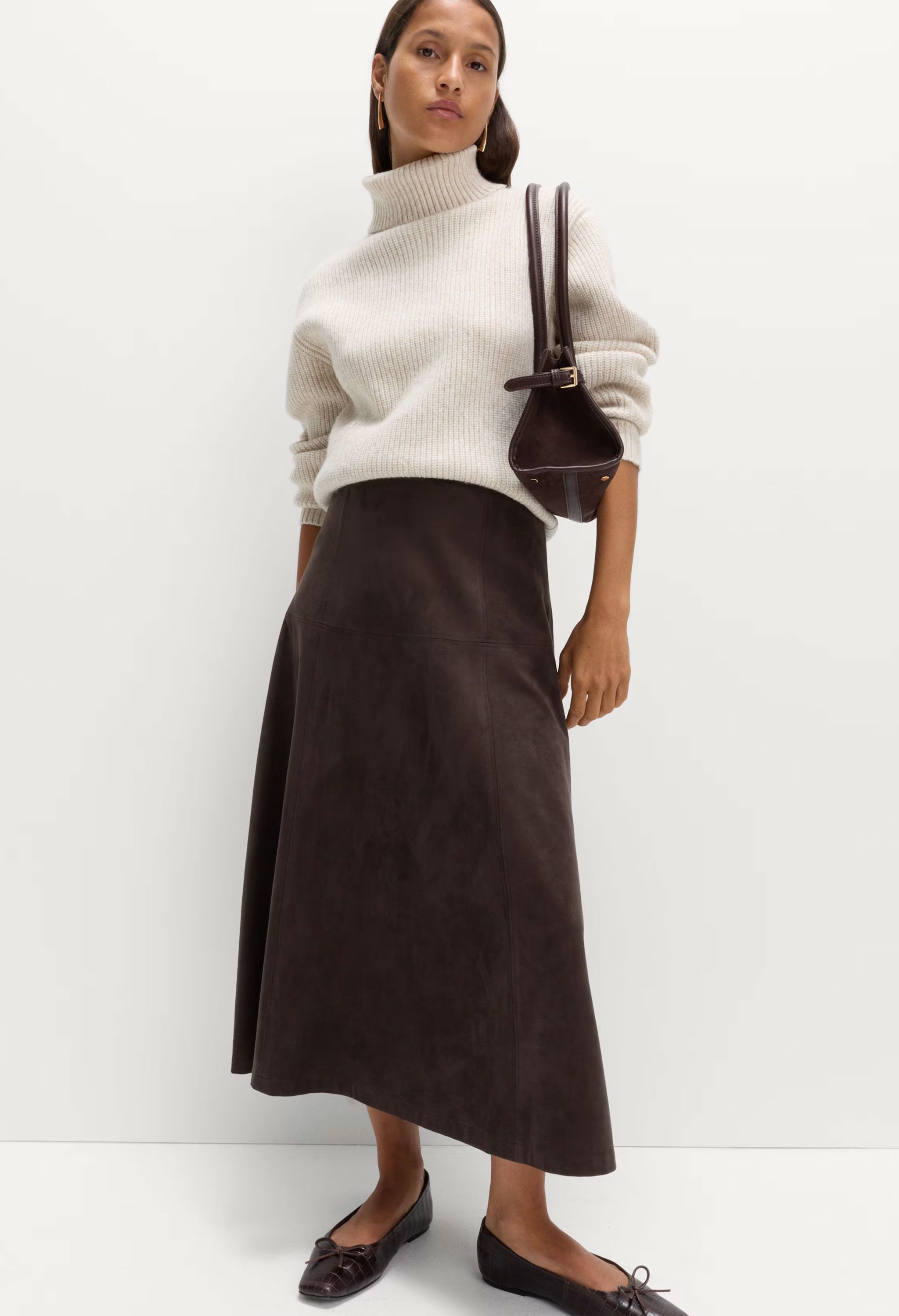 Suede is the trend to wear this autumn and this M&S suedette