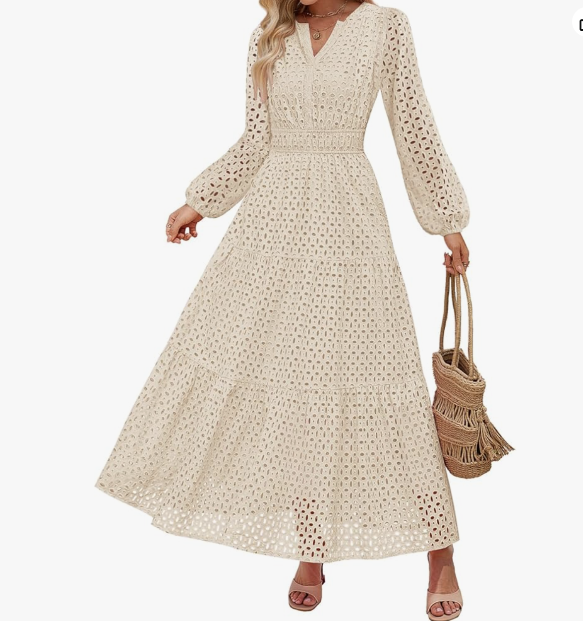 zimmermann kaleidoscope swirl yoke midi dress from fall 2022 collection Kaleidoscope Tubular Midi Dress main image 1