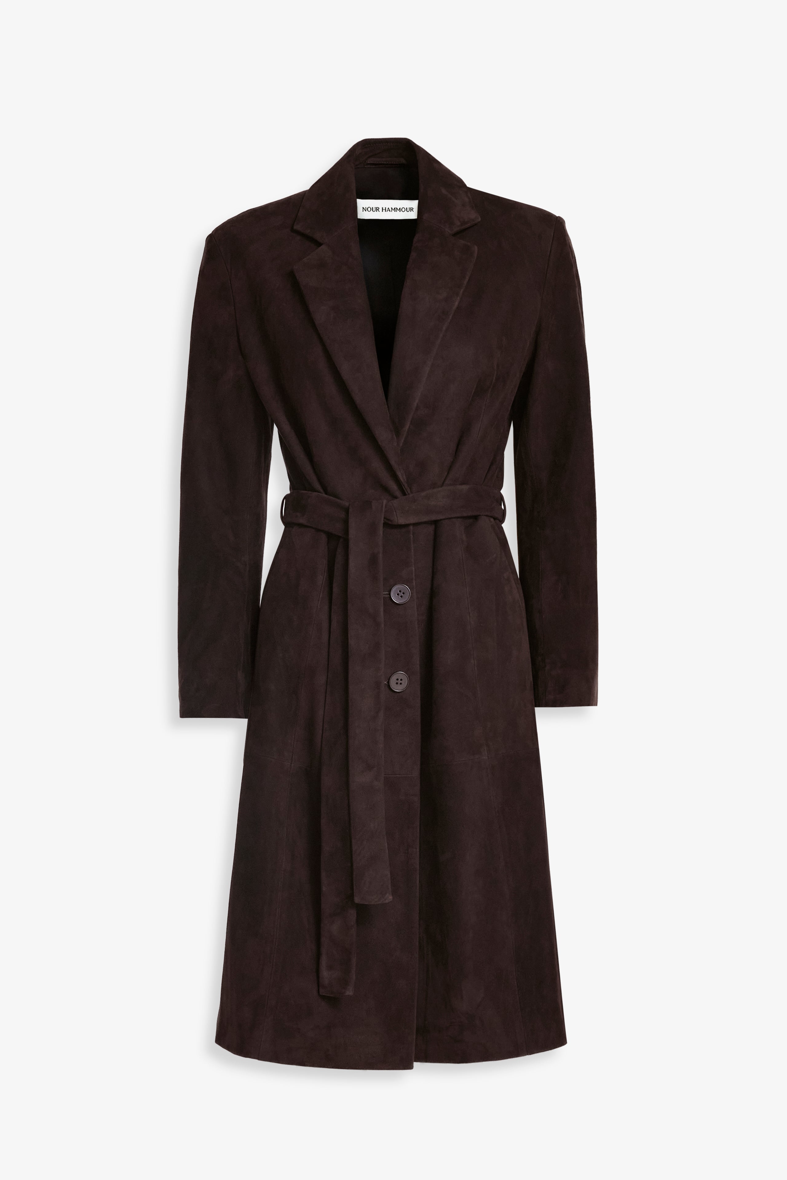 The Chocolate Brown Suede Trench Is This Autumn's Cult Must-Have