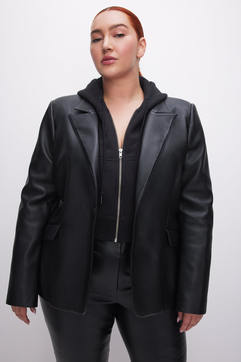 17 Best Leather Blazers for Women 2025 — Chic Leather Blazers