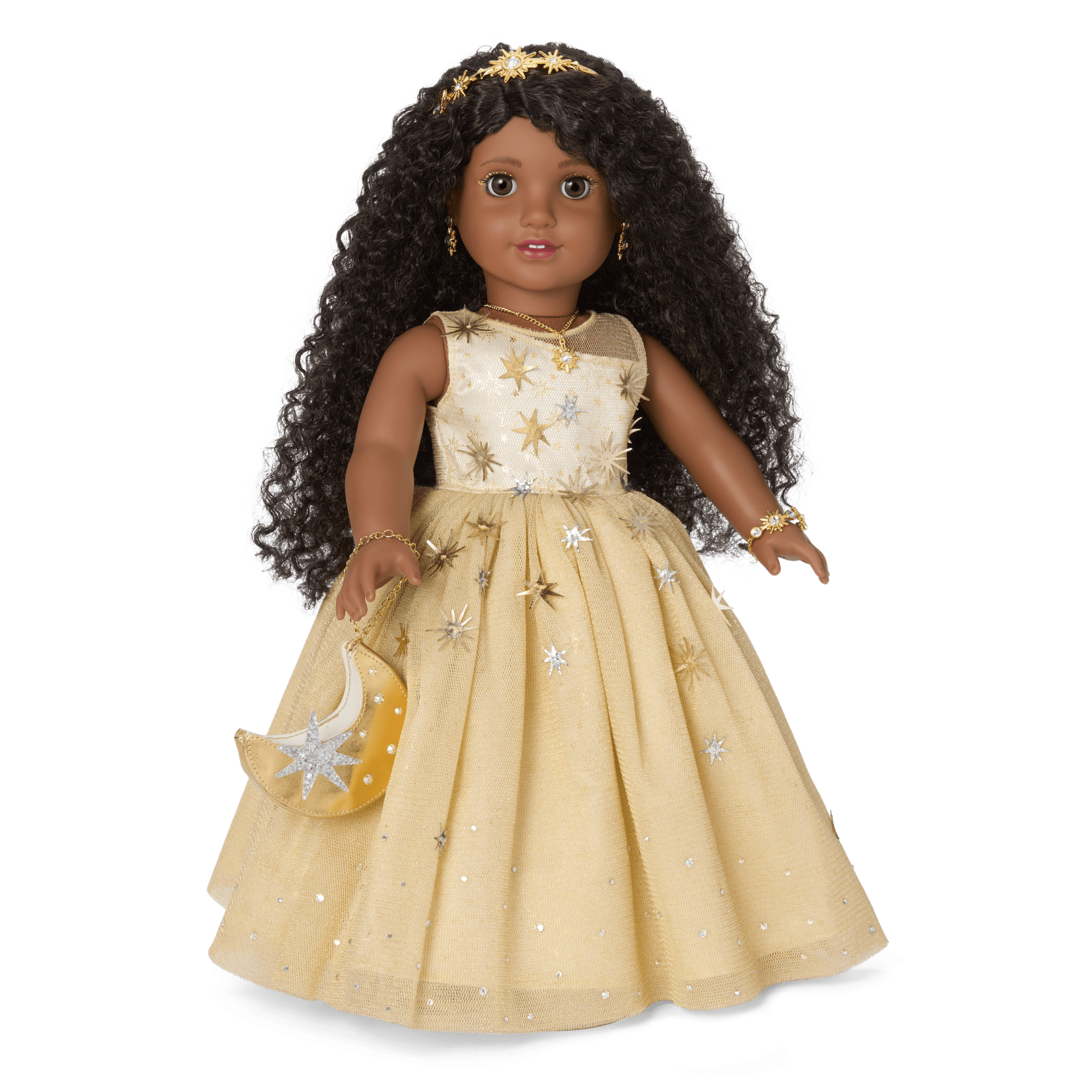american girl doll gold dress Tropical Sunrise Doll Tail & Top main image 1