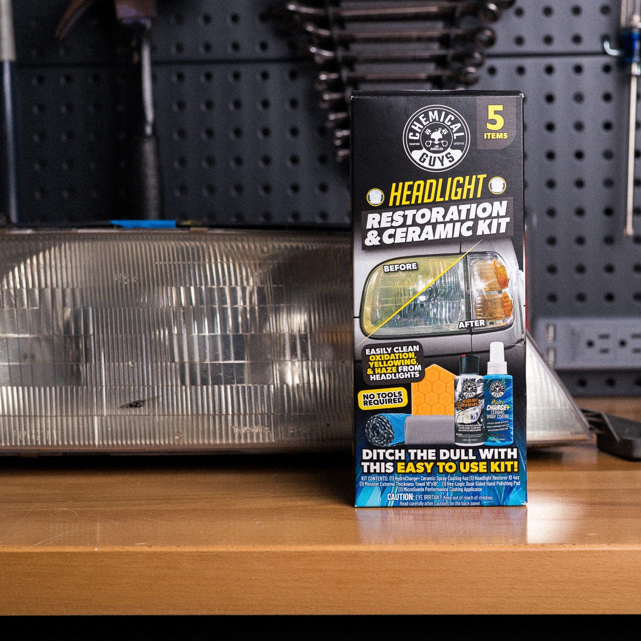 Headlight Cleaner And Restorer Kit | Car Headlight Restoration Polish