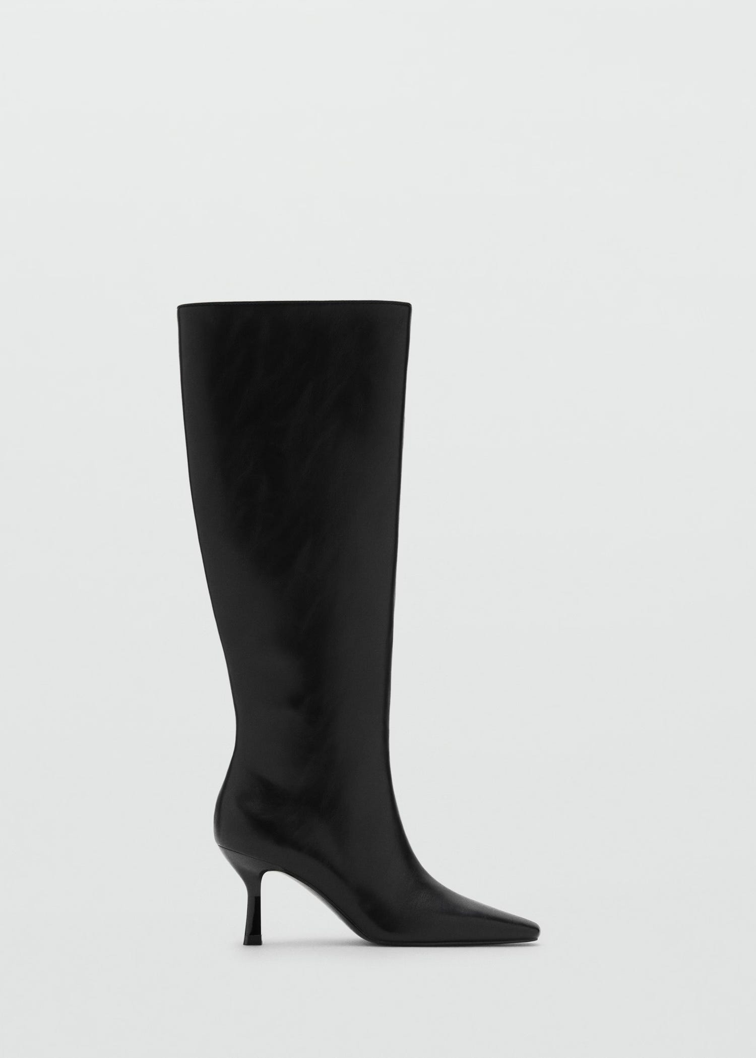Gicoiz Tacco a Blocco Chelsea Donna Square Toe Stivaletti