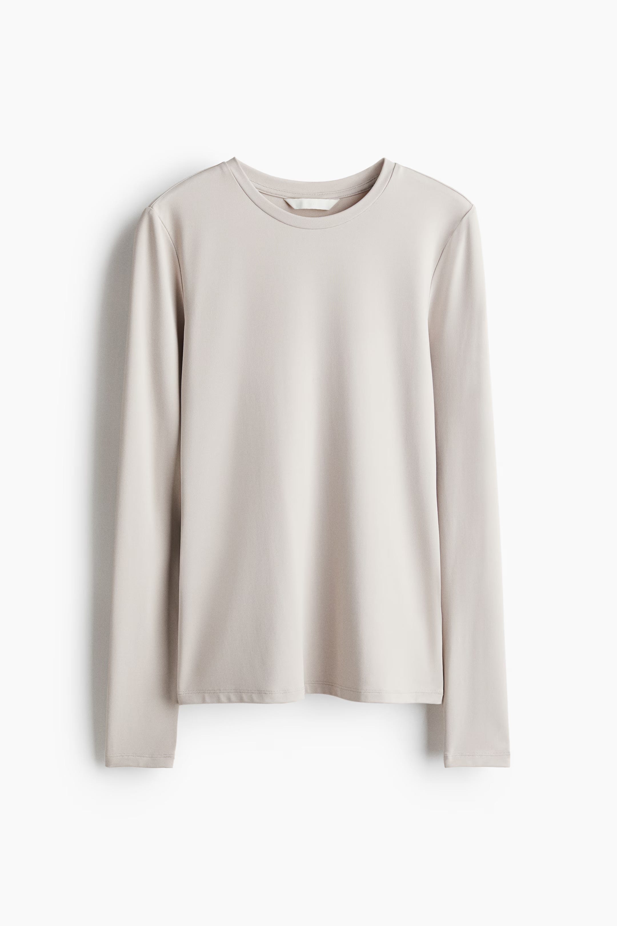 Maglione da donna con maniche di perle, largo, tinta unita, elegante, da donna, a maglia, con colletto alto, elegante, casual, lavorato a maglia, bianco, S