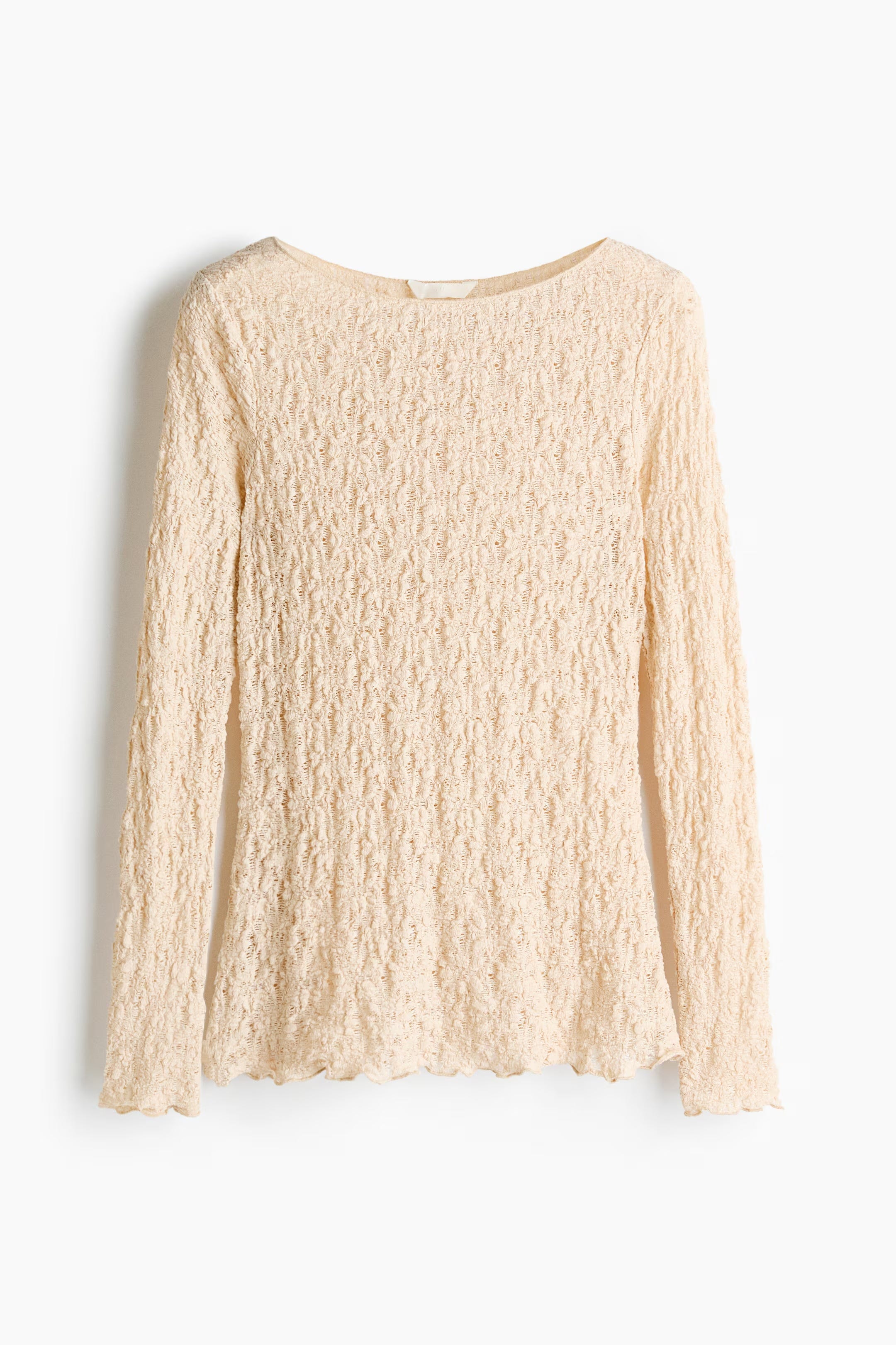 Maglione a coste con zip e baschina - Bianco - DONNA | H&M IT