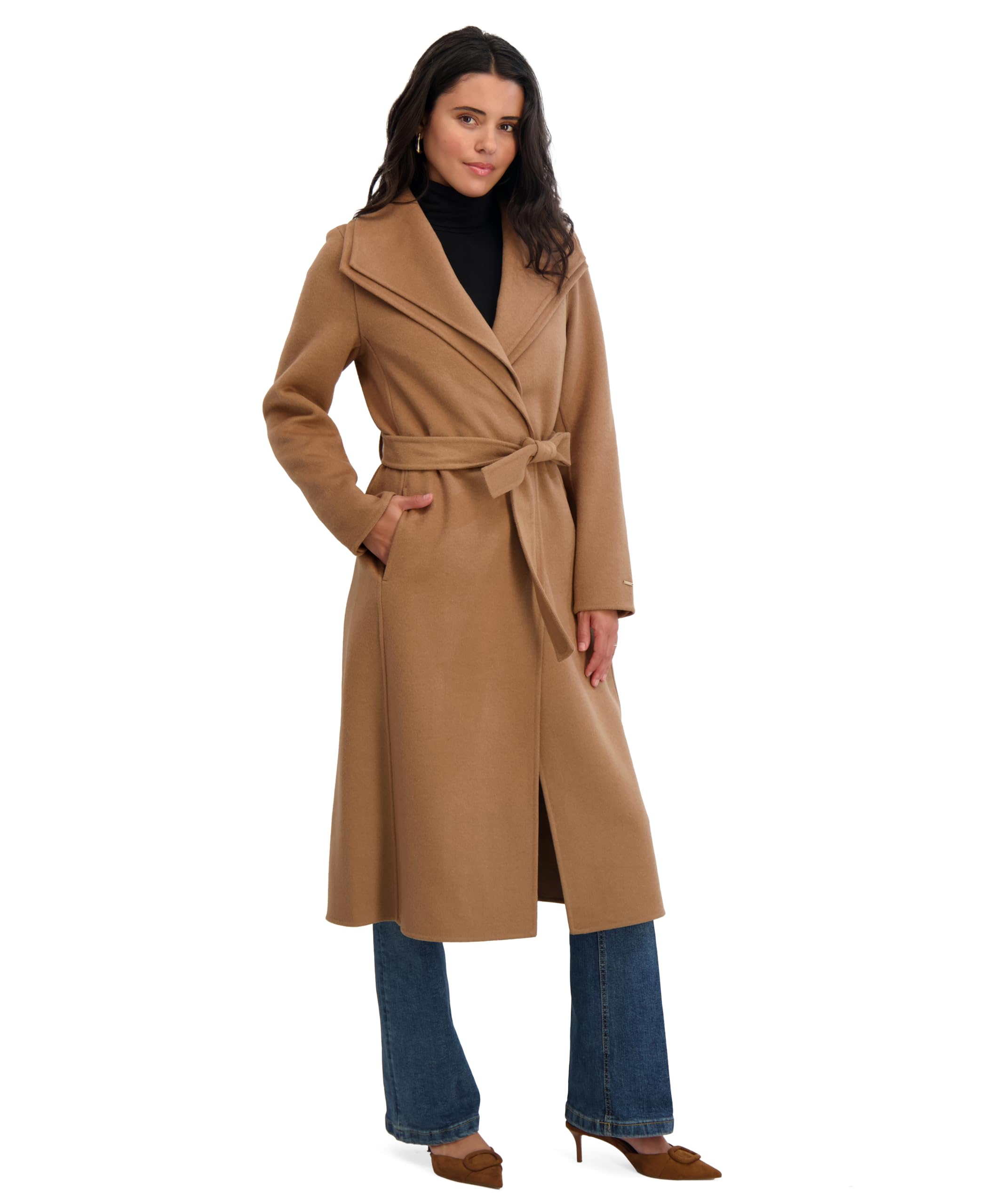 amazon women's winter dress coats Amazon.com: chouyatou Women's Winter Double Breasted Wool Coat Long Sleeve  Notch Lapel Long Trench Coat (Small, Army Green) : Clothing, Shoes & Jewelry