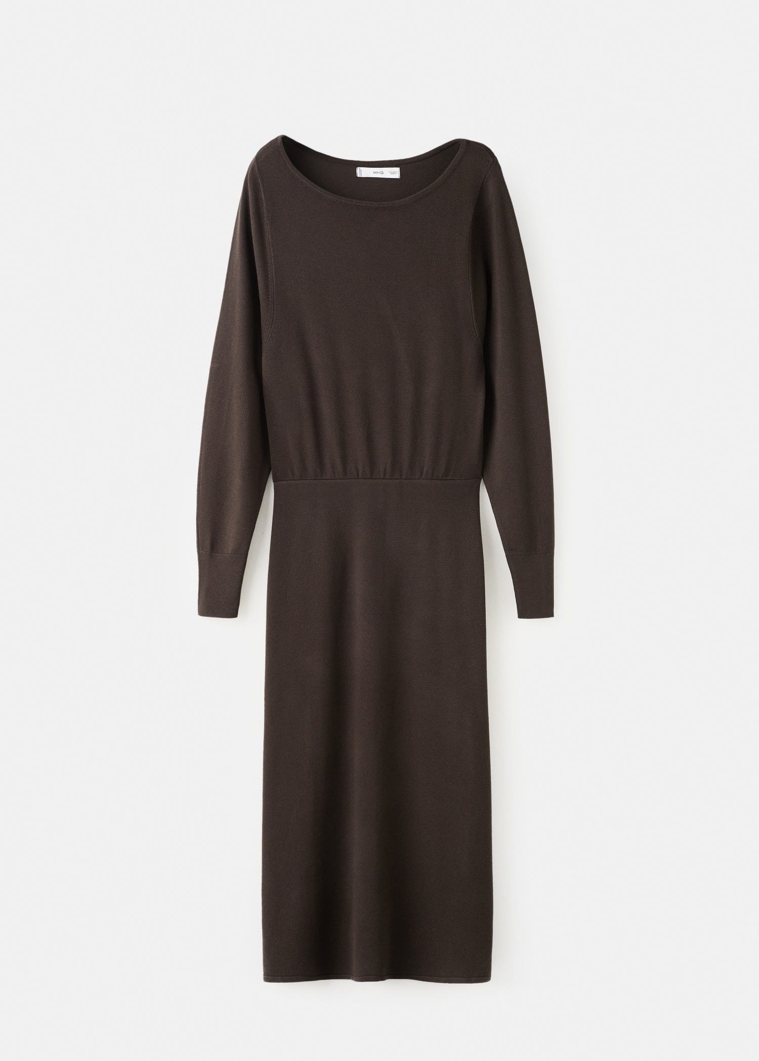 Mango's 46 knit midi dress is equal parts comfy and flattering, for an  effortlessly stylish outfit