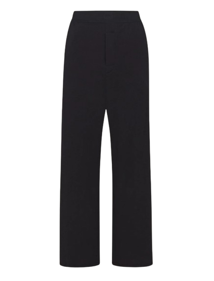 PrinStory Damesbroek met wijde pijpen, lichte elastische taille