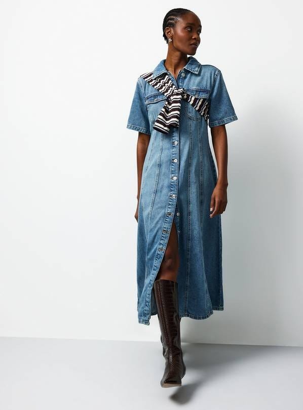 Next's denim midi dress is the timeless staple that will see you through  spring
