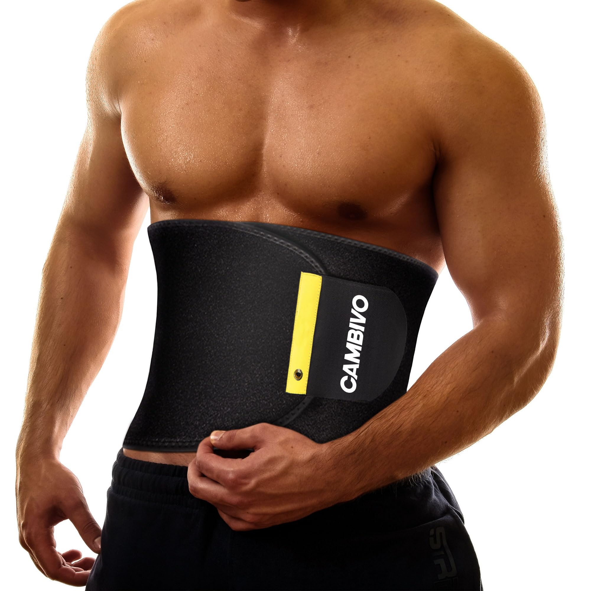 Magic Tape per la pancia | dimagrante per grasso addominale, corpetto in vita, fascia dimagrante – 5 comodi corpetti Magic Tape per cosce, addome e vita Cenmoo