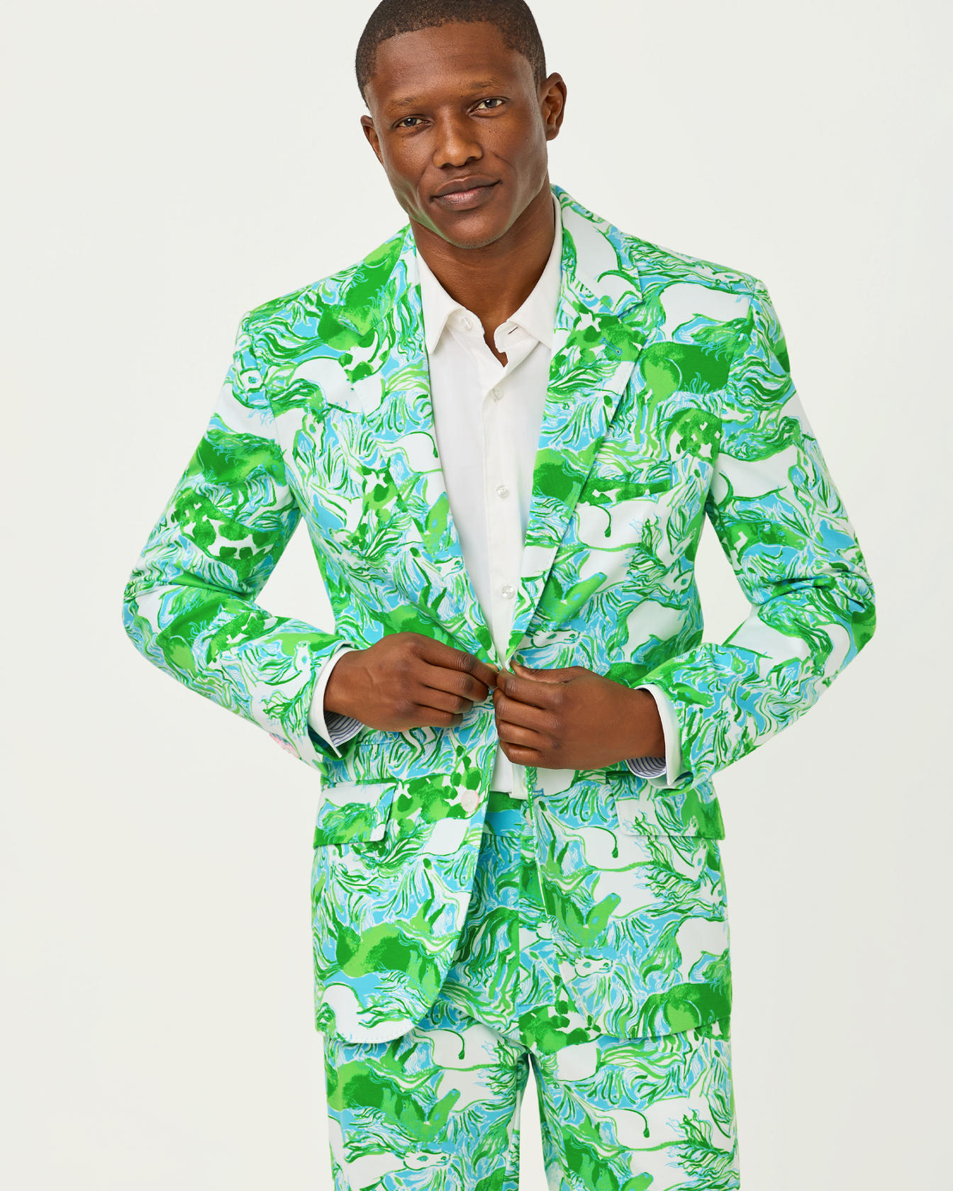 emerald green floral dress Enchanted Emerald Green Floral Wrap Dress main image 1