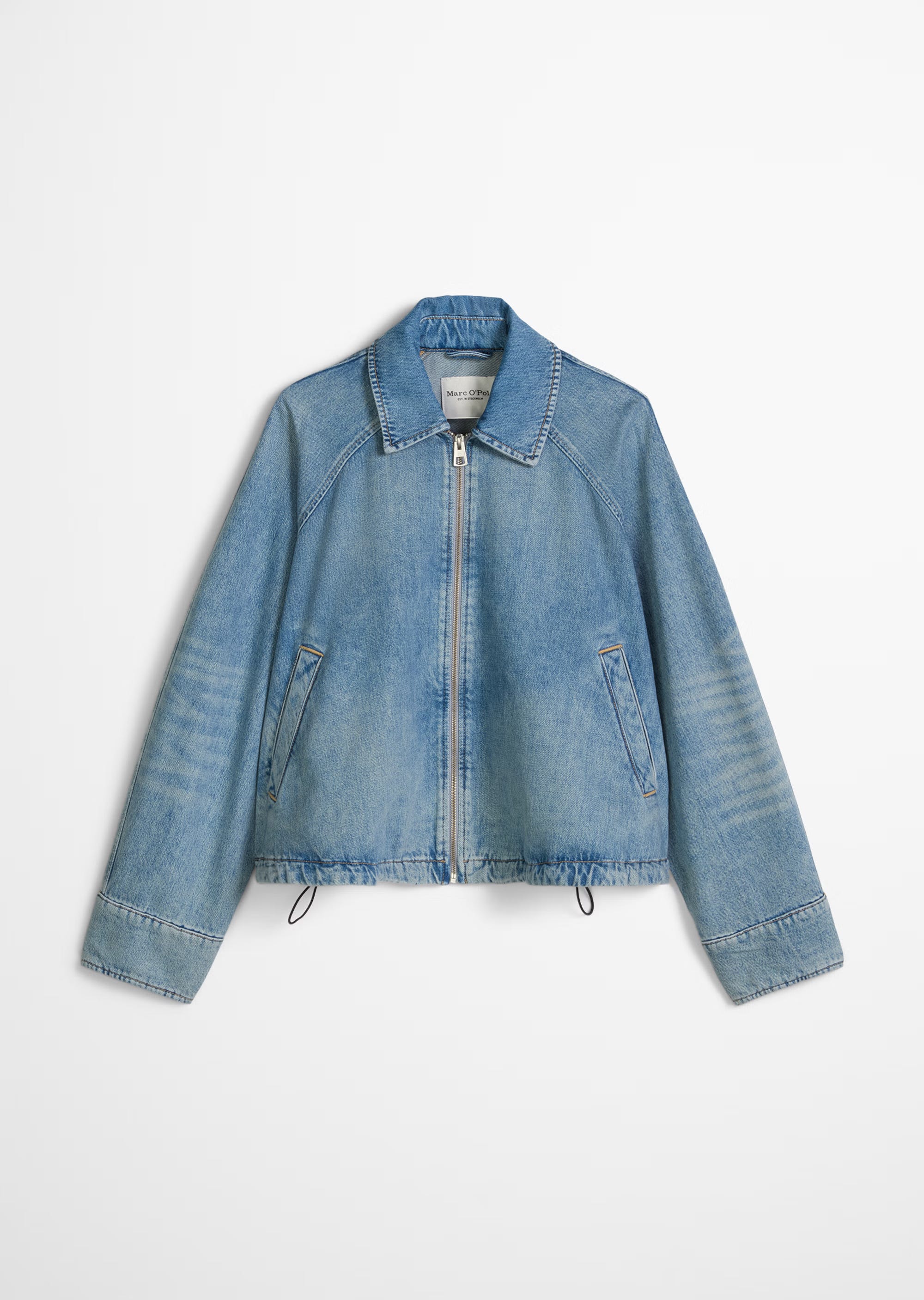 LaoZanA Giacca Donna Giacca in Jeans Corta Giubbotto Denim Manica Lunga
