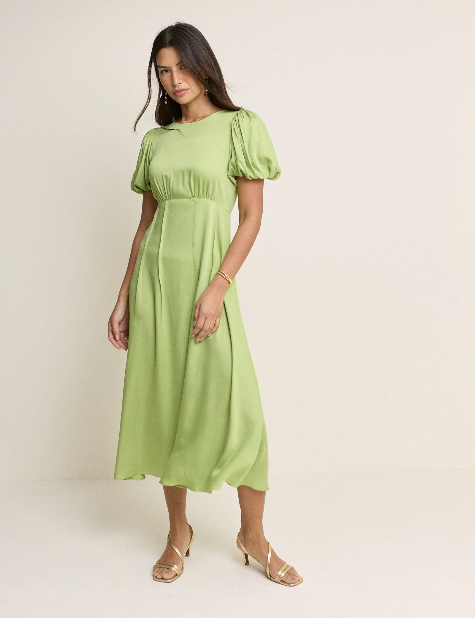 Matcha green is spring's new favourite colour, and Zara's 30 top is the  chic way to wear the trend