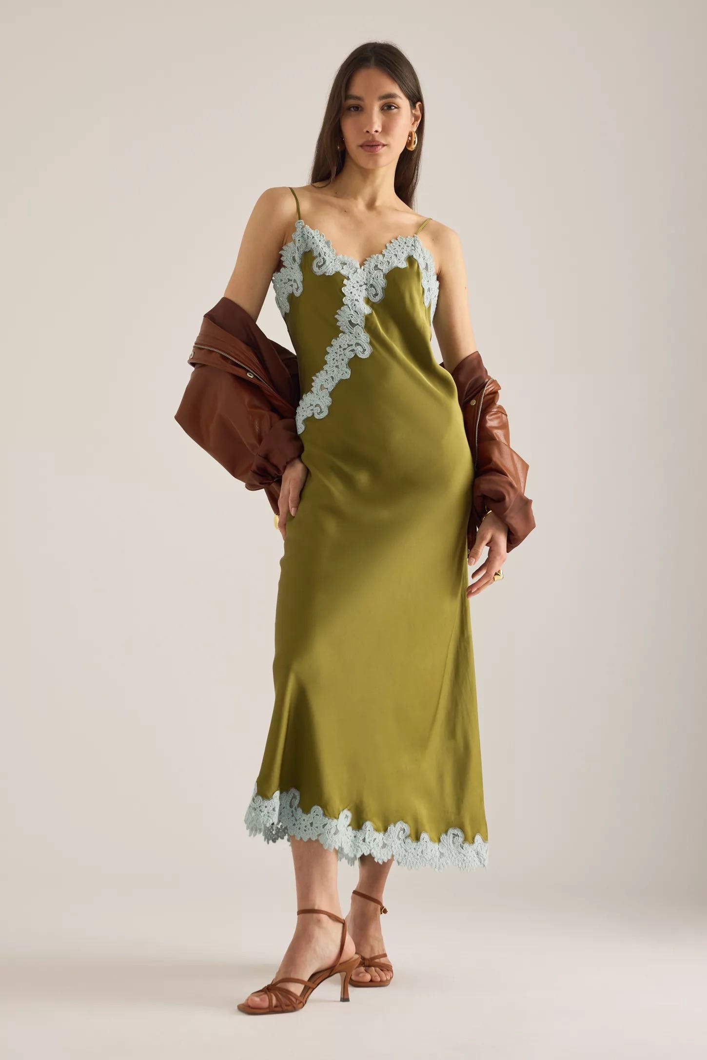 strapless open back dress A.L.C. Inez Gown