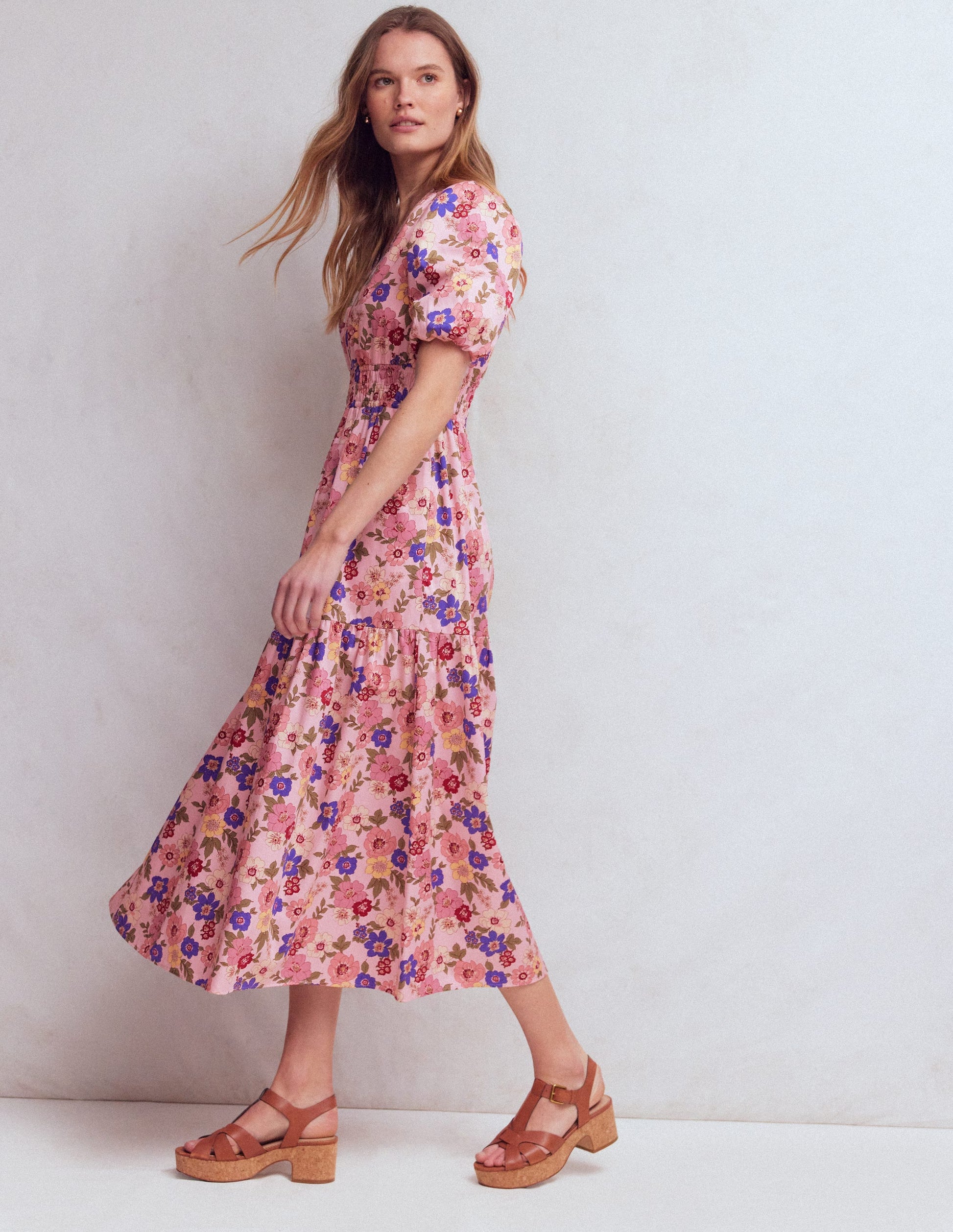duchess sophie pink dress Duchess Sophie Takes on Spring's Powder Pink Trend as She Highlights a Groundbreaking Exhibition