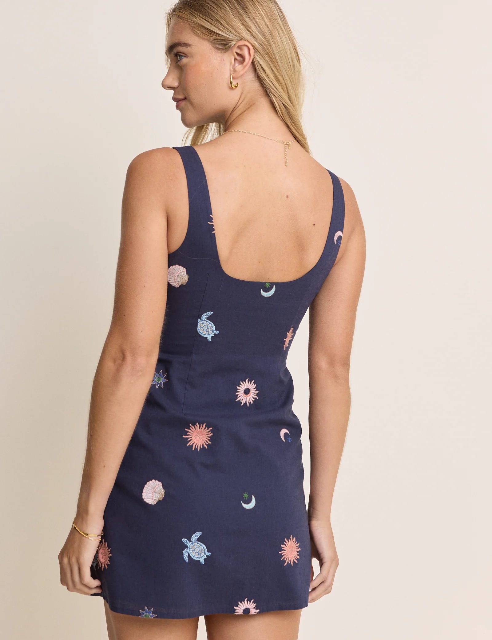 Embroidered linen dresses are the elevated take on heatwave
