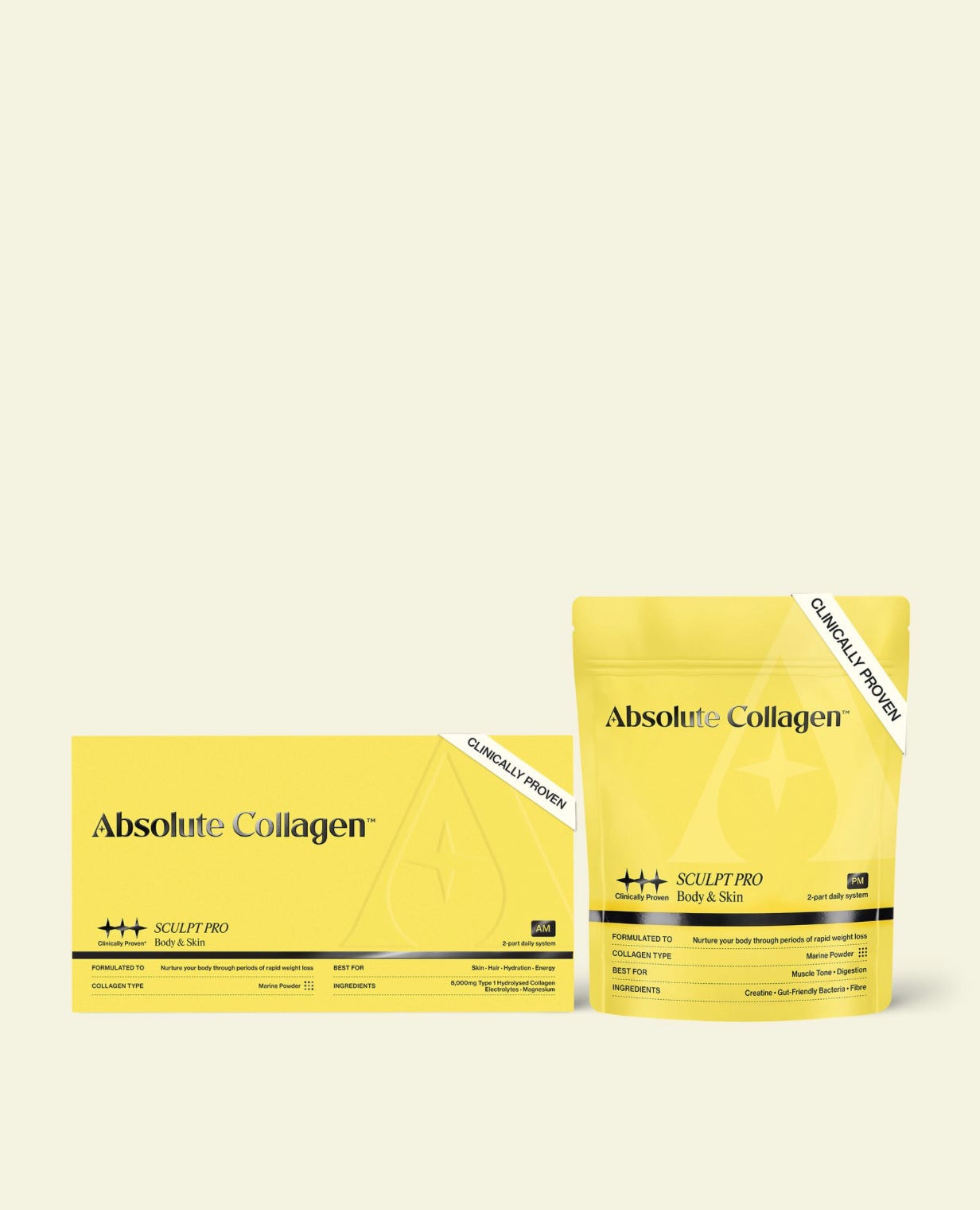 Absolute Collagen Sculpt Pro: Advanced Daily Nutritional Supplement