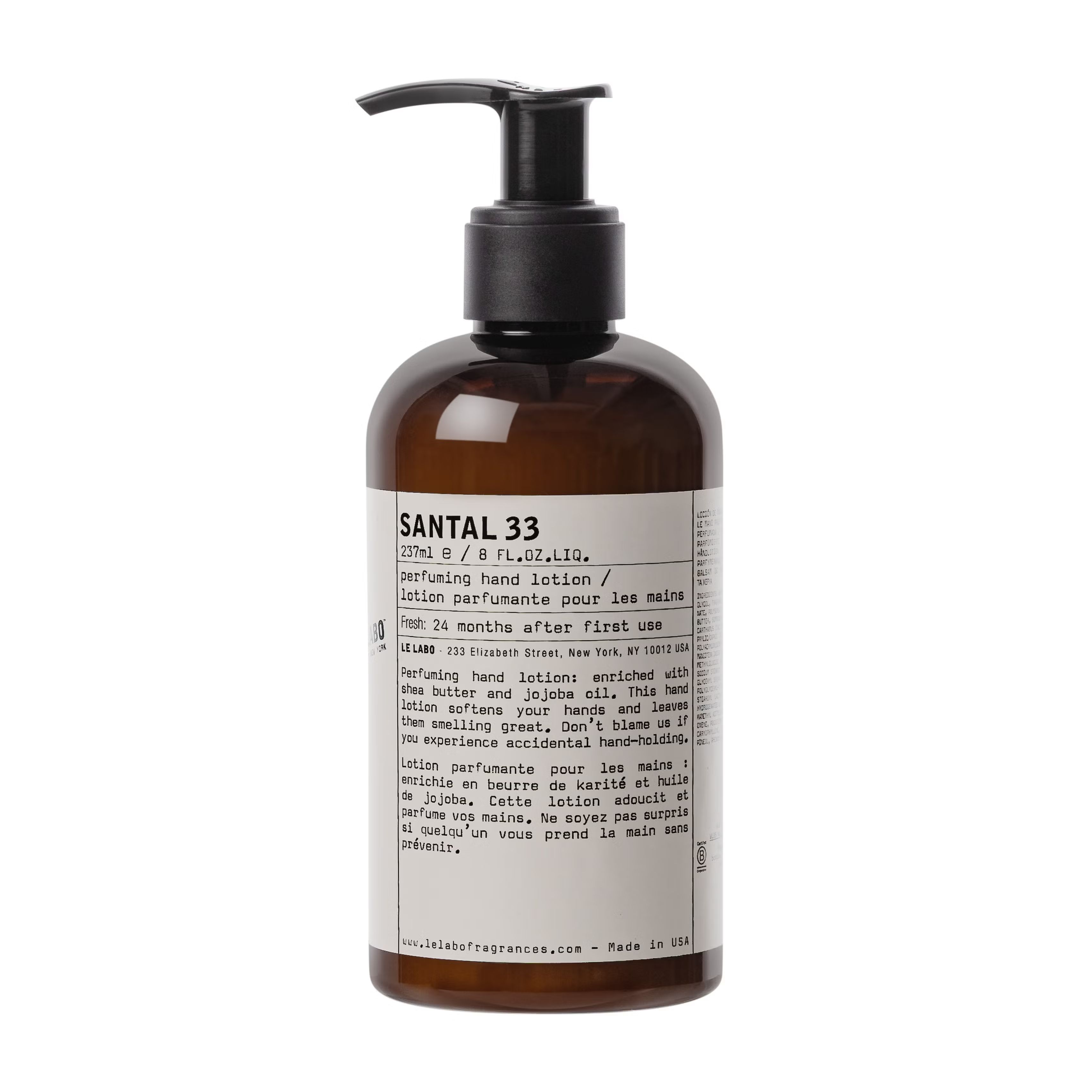 All the Details on Le Labo's Santal 33 Hand Soap and Lotion Launch